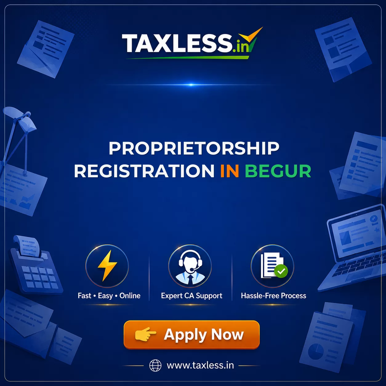 Proprietorship Registration in Begur