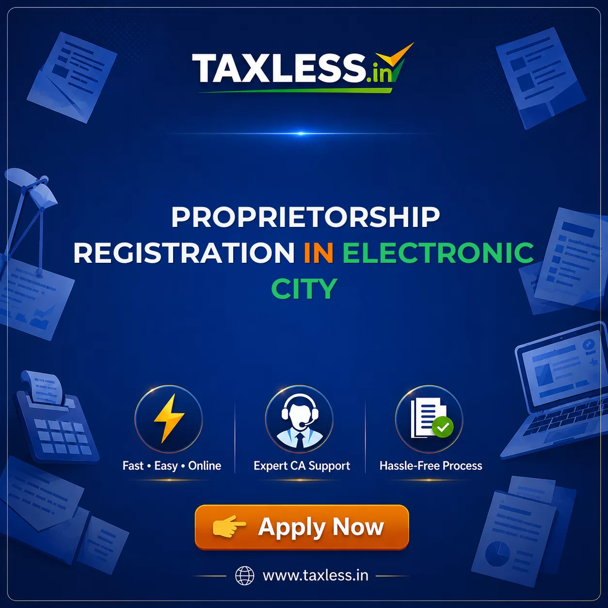 Proprietorship Registration in Electronic City