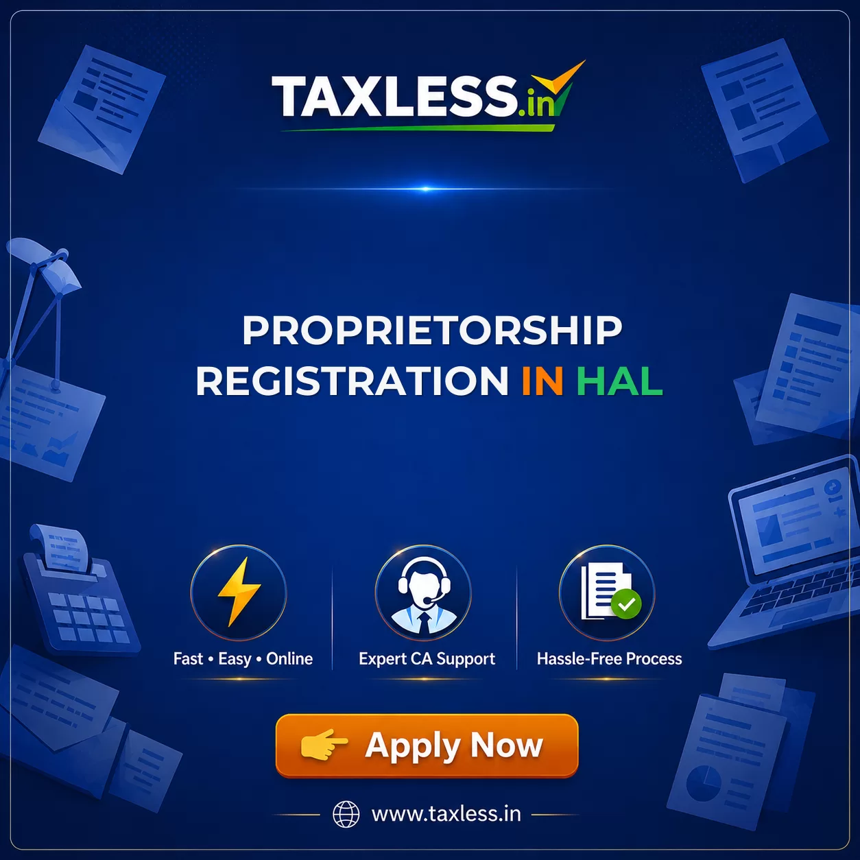 Proprietorship Registration in Hal
