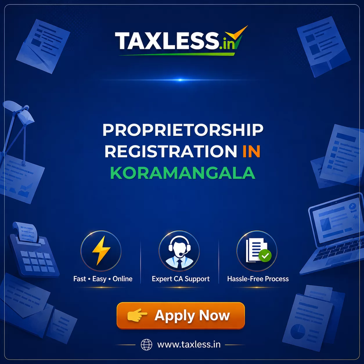 Proprietorship Registration in Koramangala
