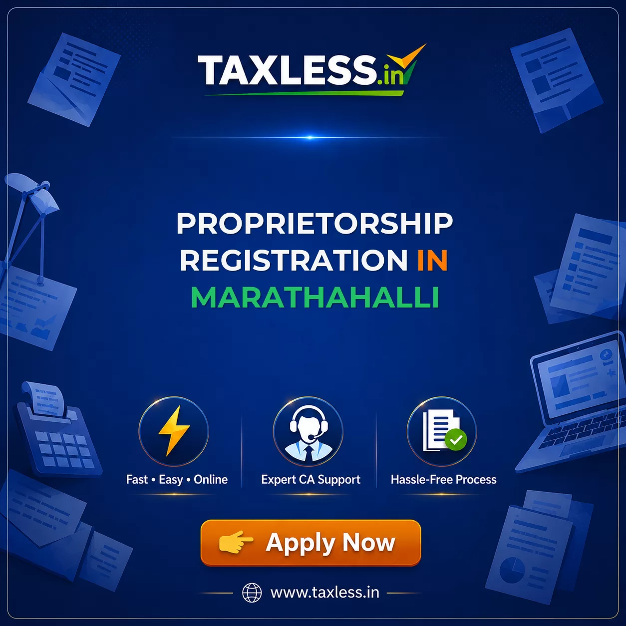Proprietorship Registration in Marathahalli