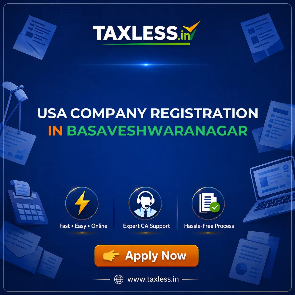 USA Company Registration in Basaveshwaranagar