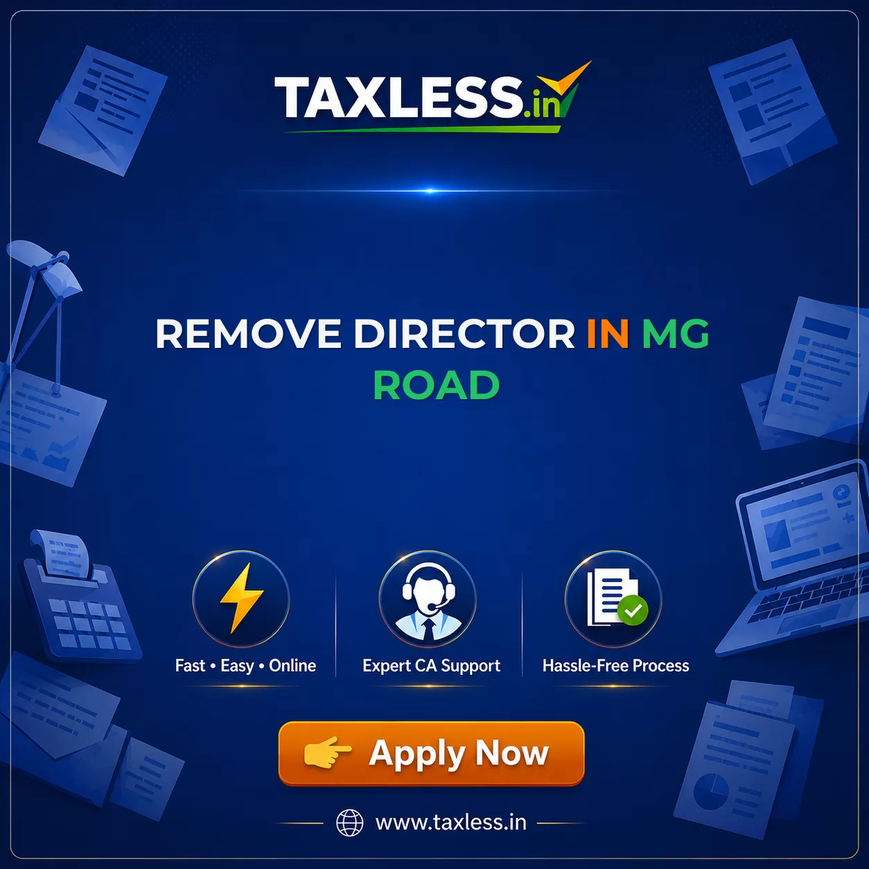 Remove Director in Mg Road