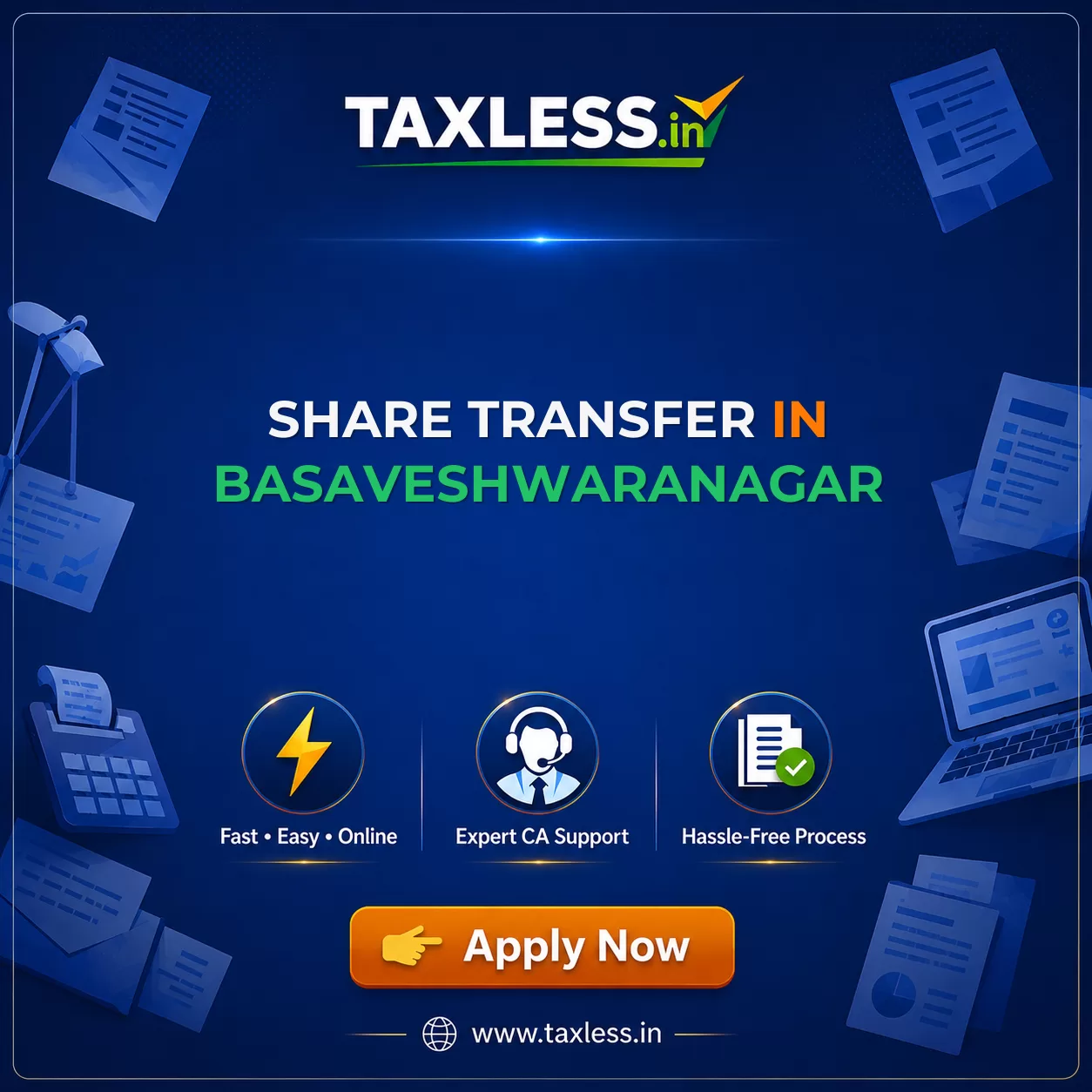 Share Transfer in Basaveshwaranagar