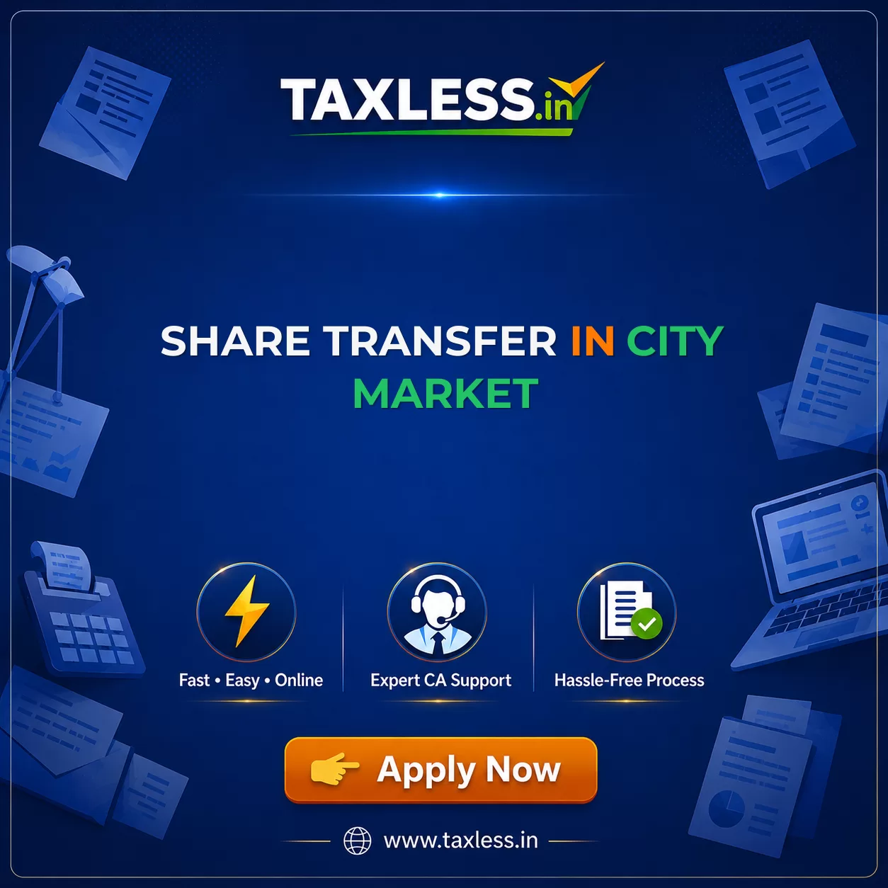 Share Transfer in City Market