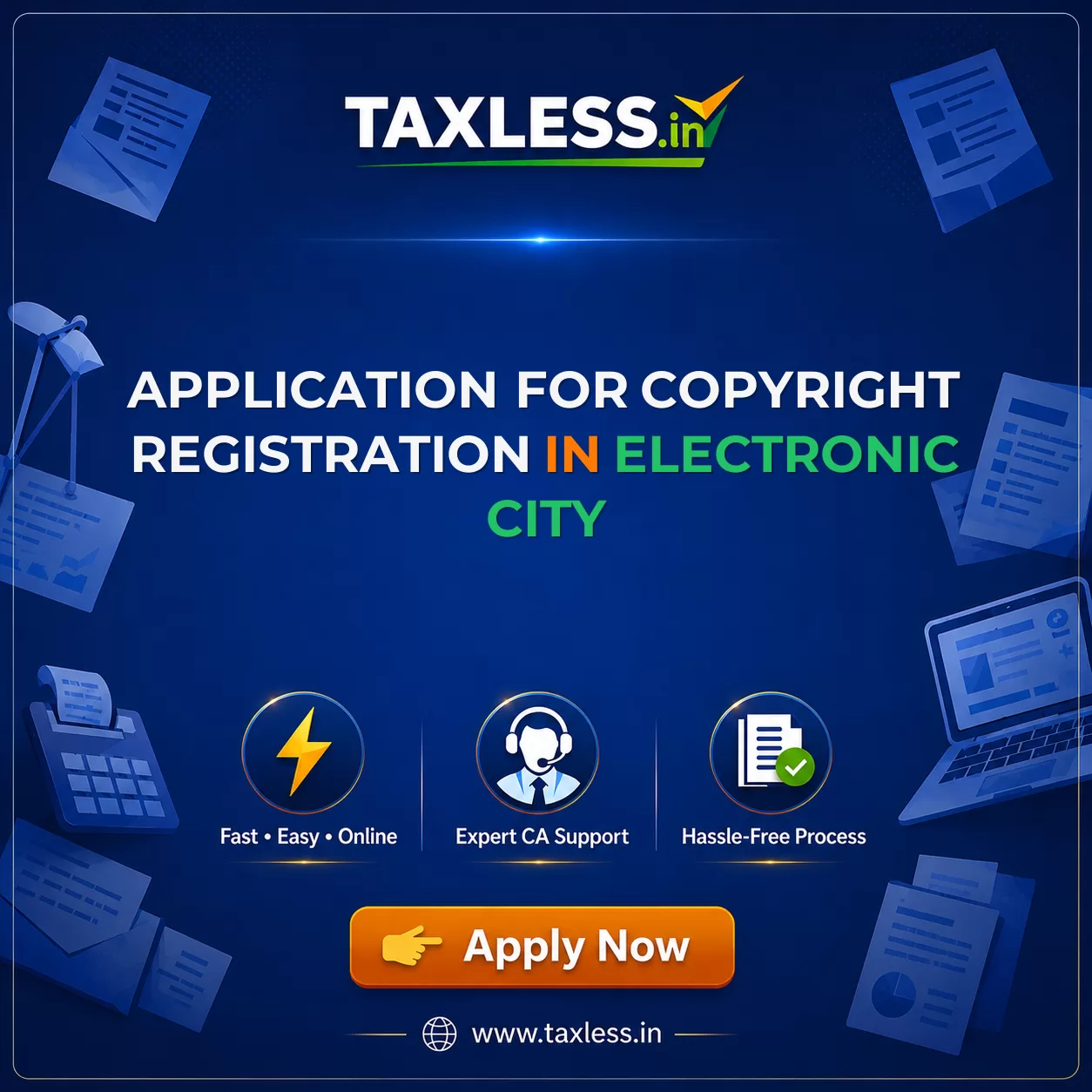 Application For Copyright Registration in Electronic City