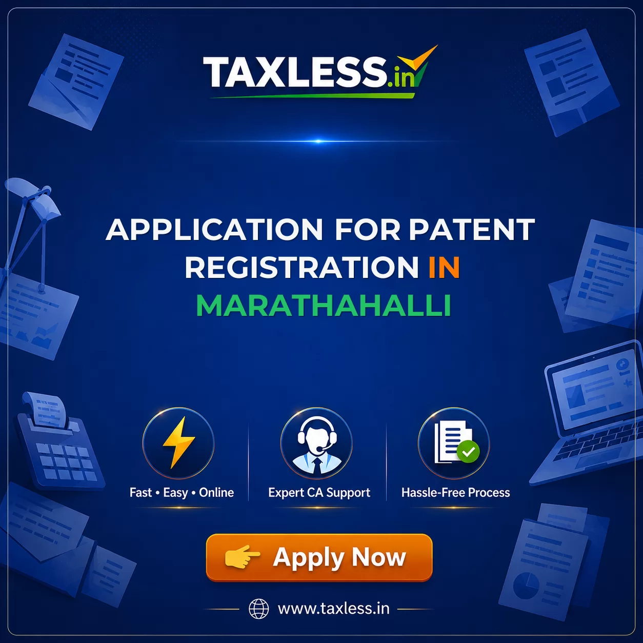 Application For Patent Registration in Marathahalli