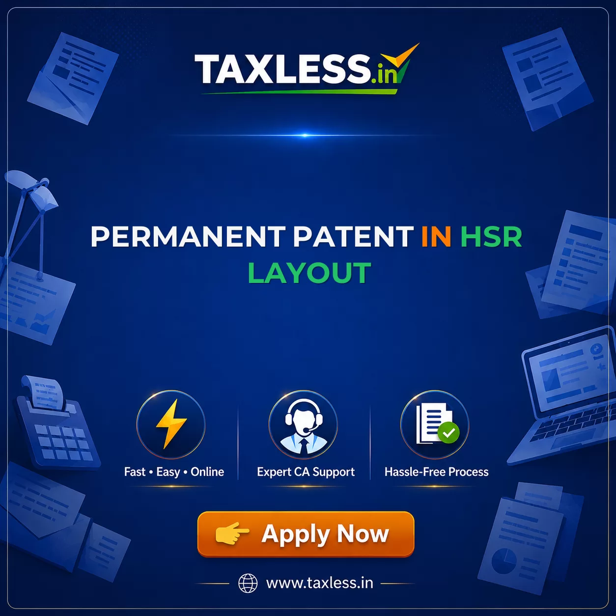 Permanent Patent in Hsr Layout