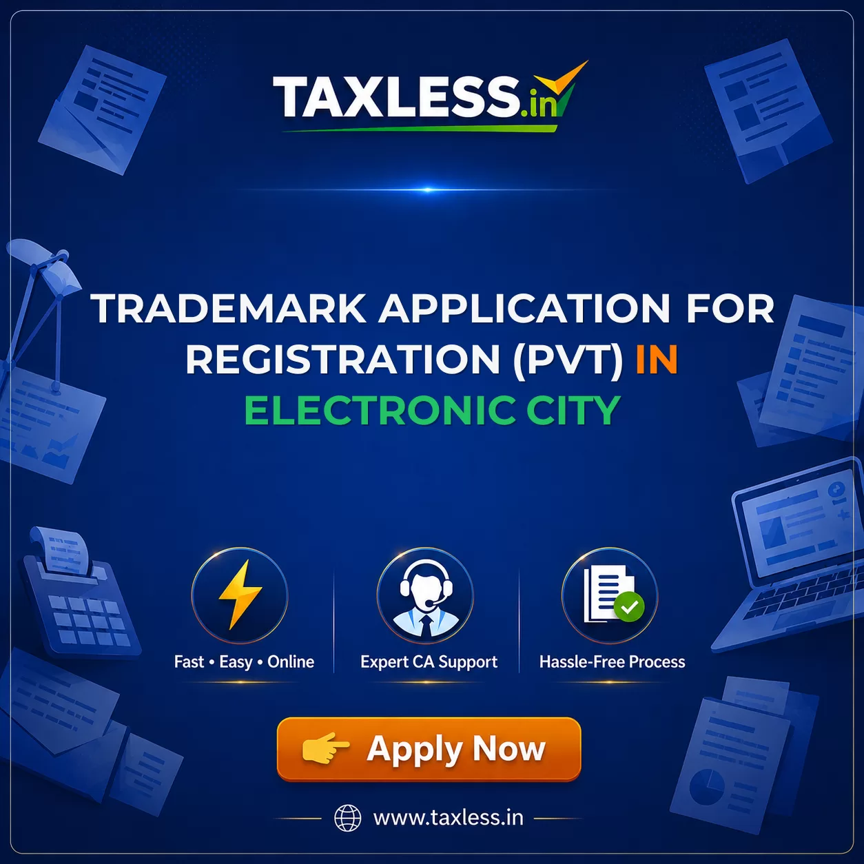 Trademark Application For Registration (Pvt) in Electronic City