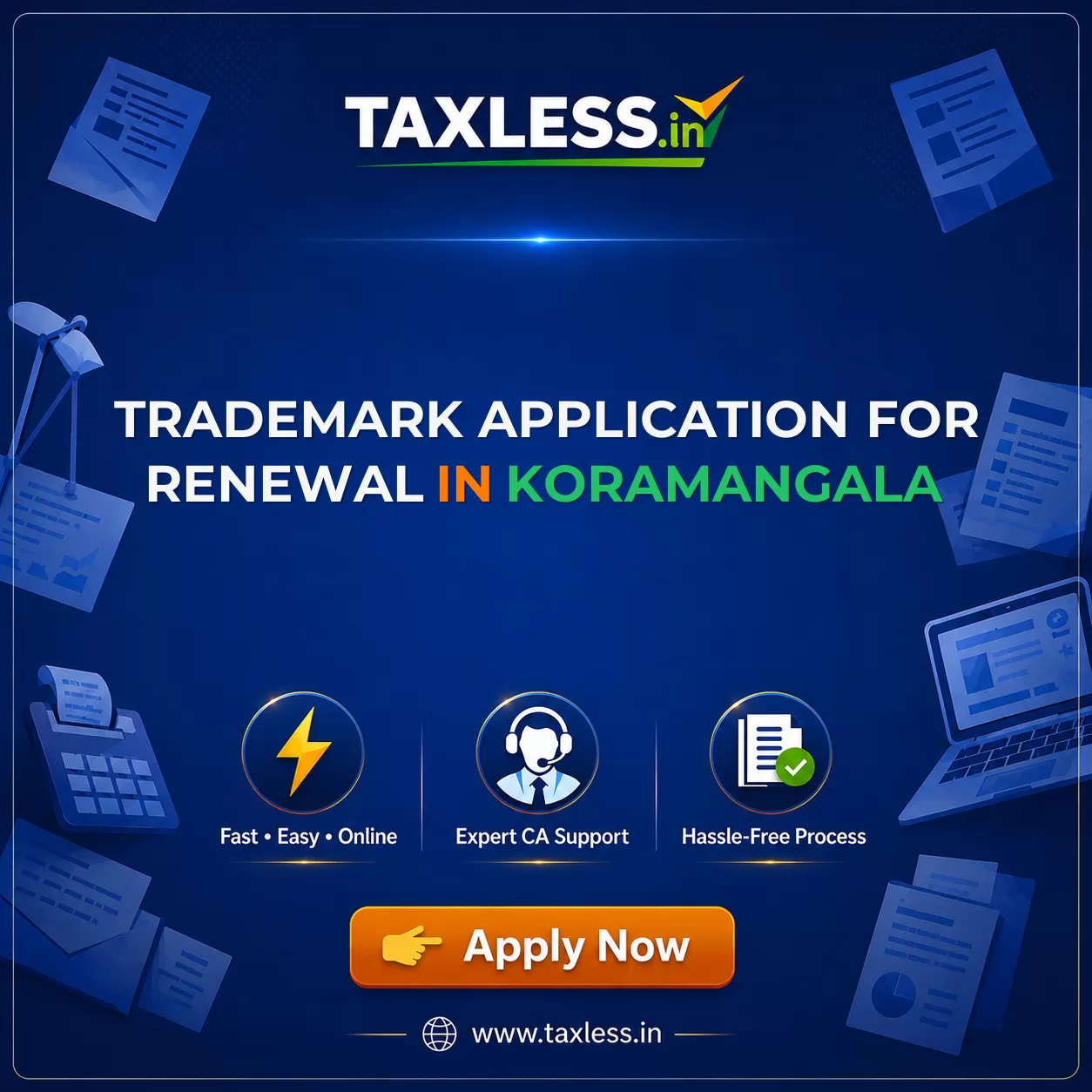 Trademark Application For Renewal in Koramangala