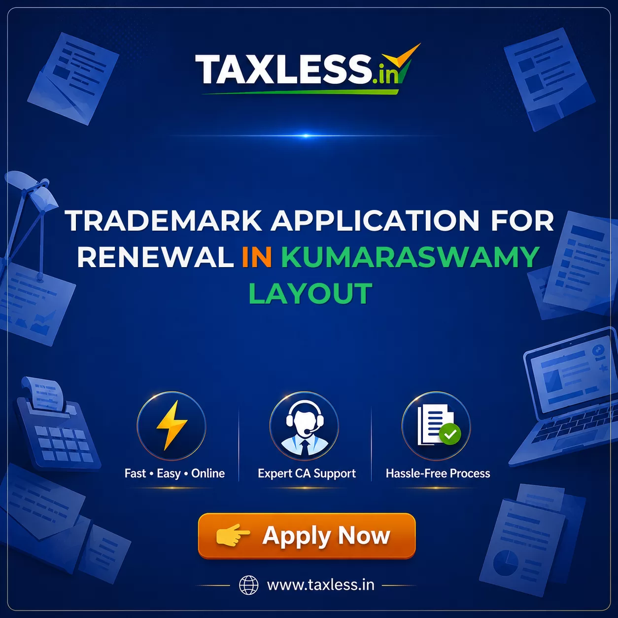 Trademark Application For Renewal in Kumaraswamy Layout