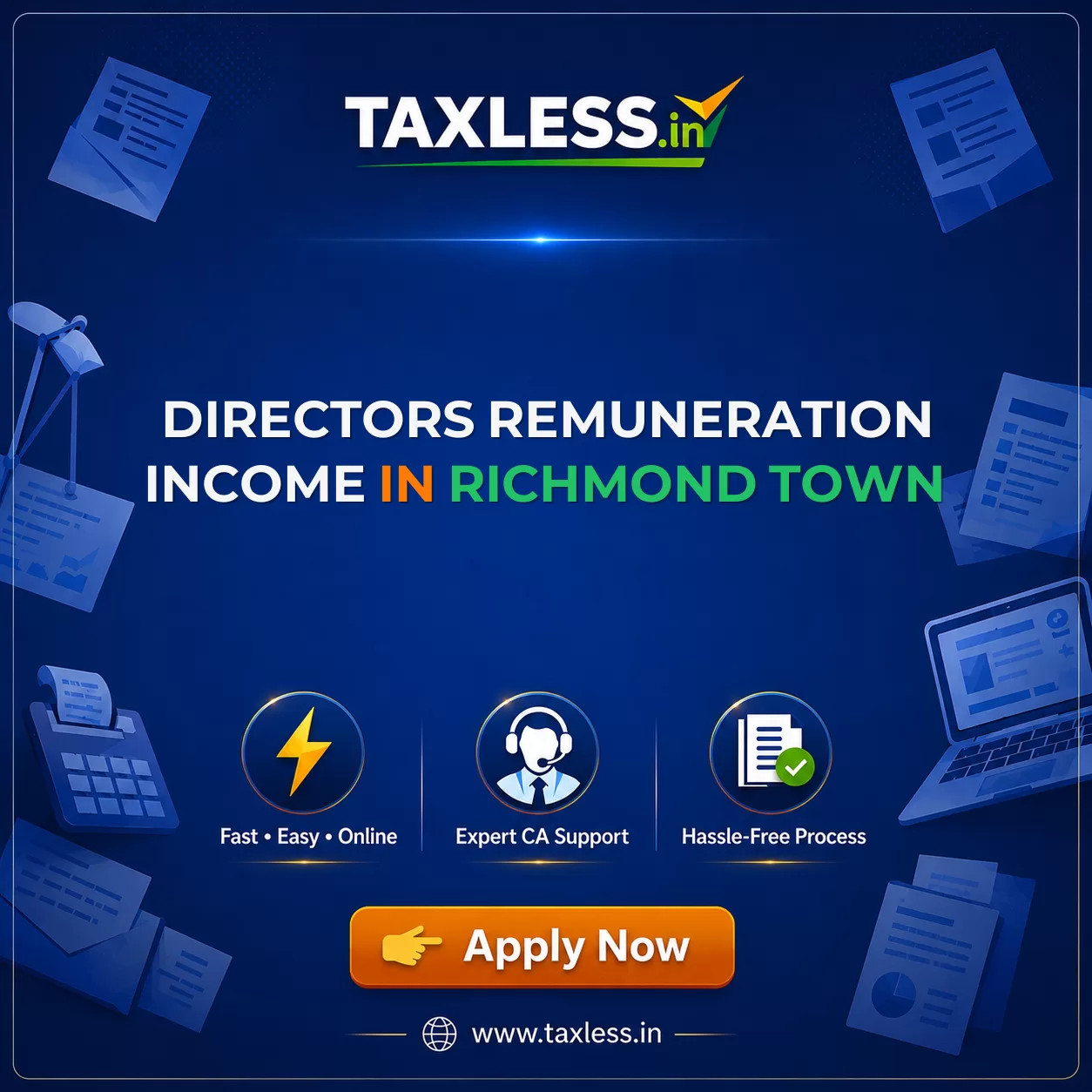 Directors Remuneration Income in Richmond Town