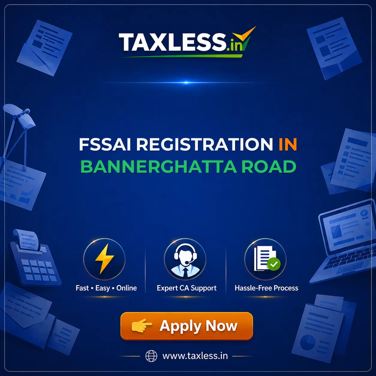 FSSAI Registration in Bannerghatta Road