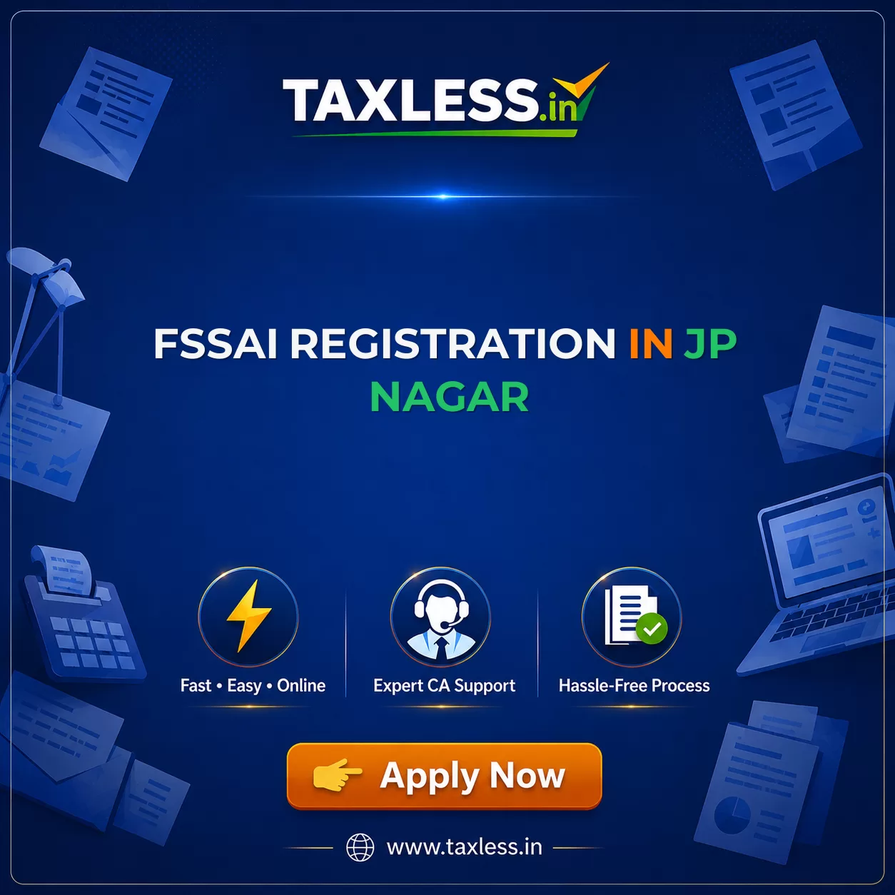 FSSAI Registration in Jp Nagar