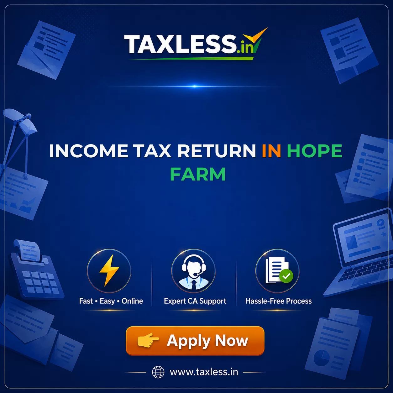 Income Tax Return in Hope Farm