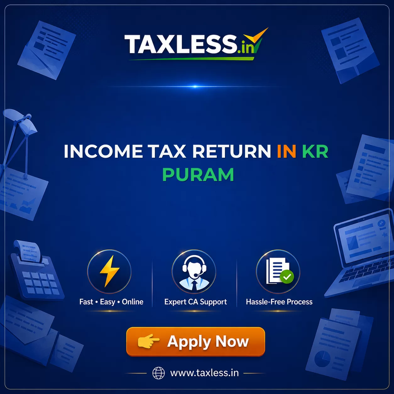 Income Tax Return in Kr Puram