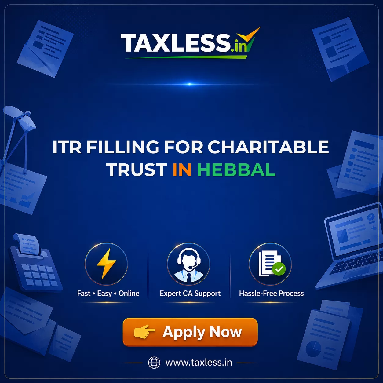 ITR Filling For Charitable Trust in Hebbal