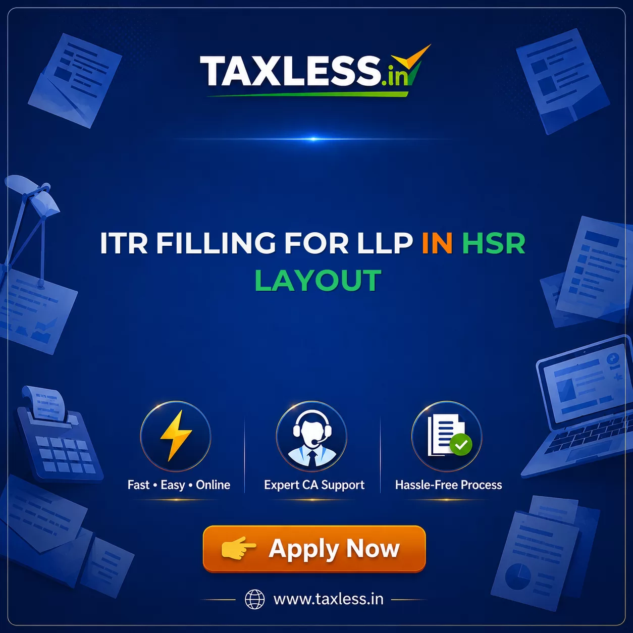 ITR Filling For LLP in Hsr Layout