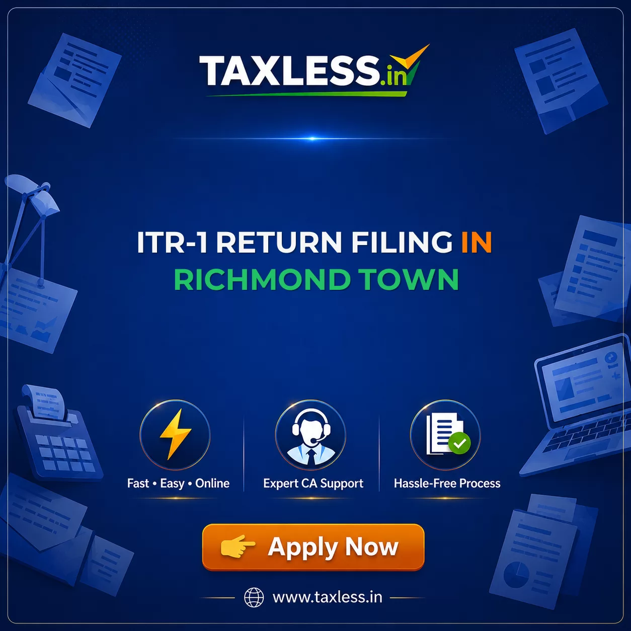ITR-1 Return Filing in Richmond Town