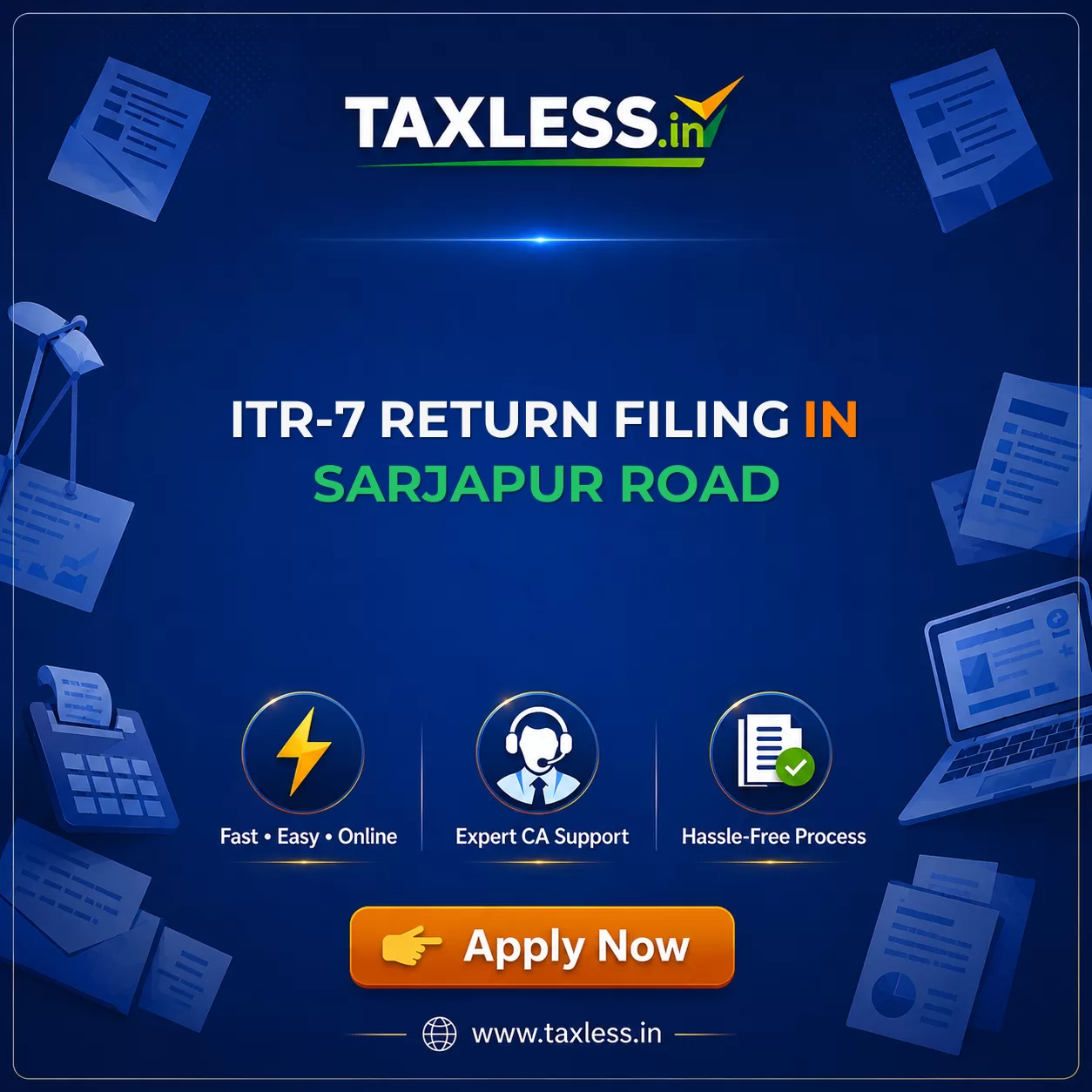 ITR-7 Return Filing in Sarjapur Road