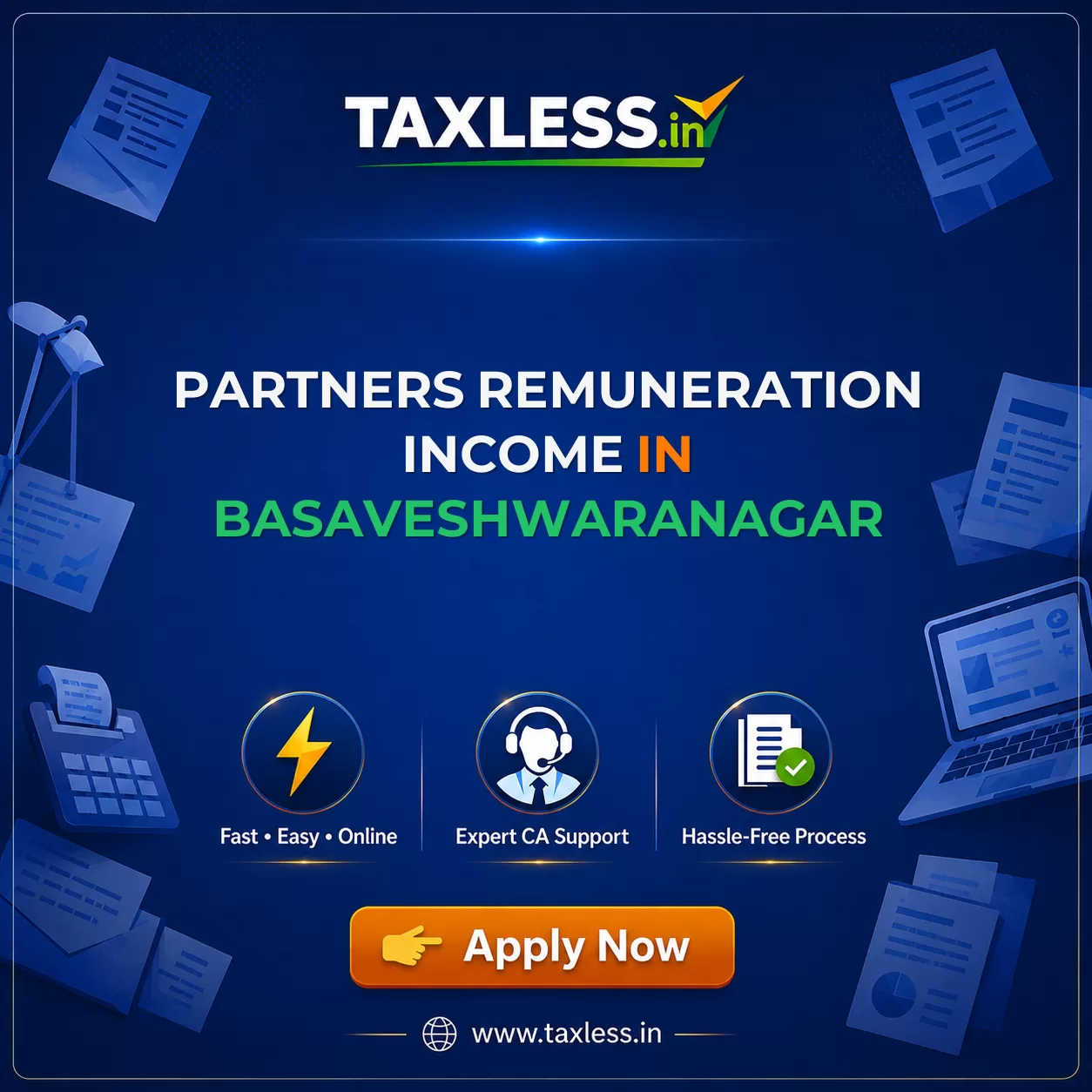 Partners Remuneration Income in Basaveshwaranagar