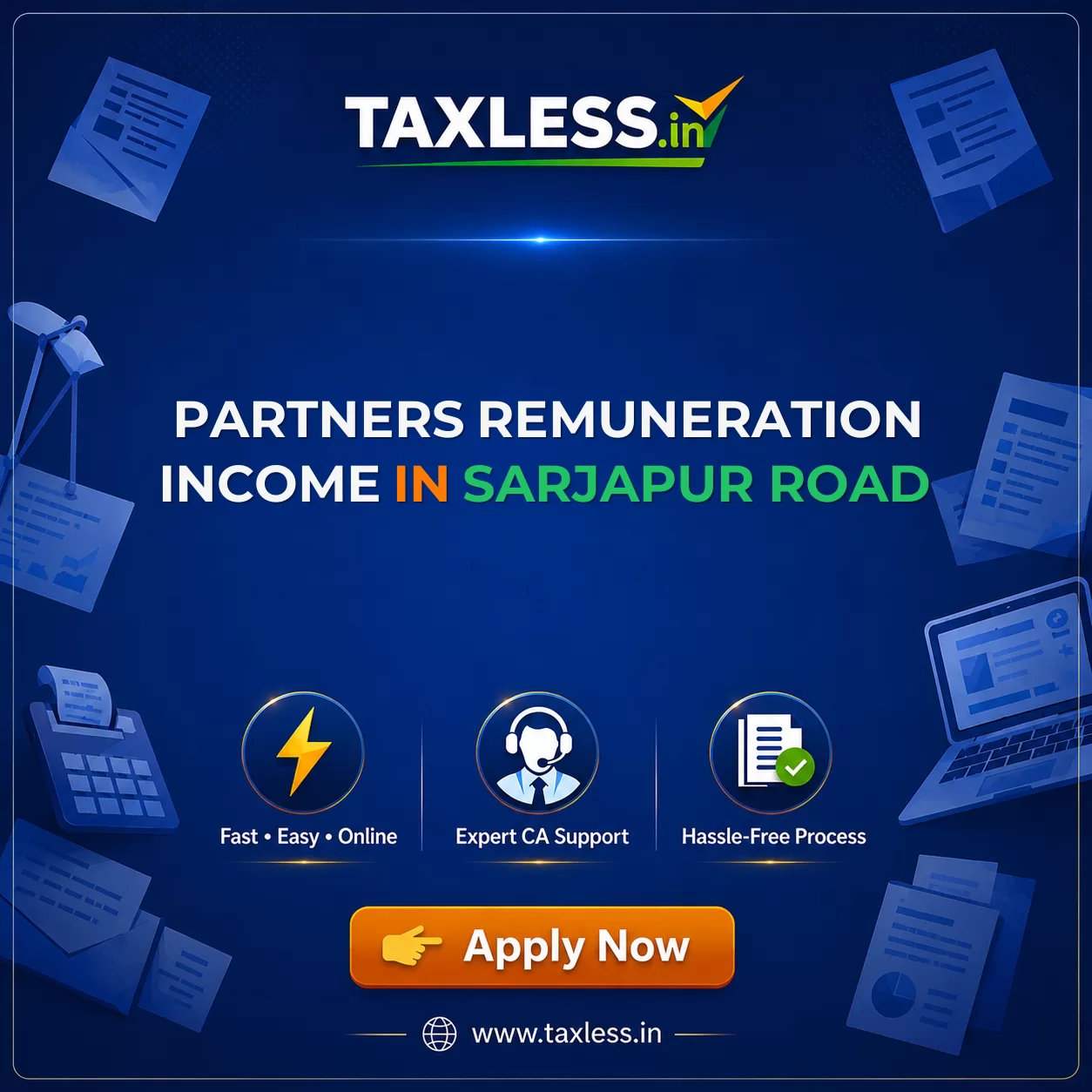 Partners Remuneration Income in Sarjapur Road