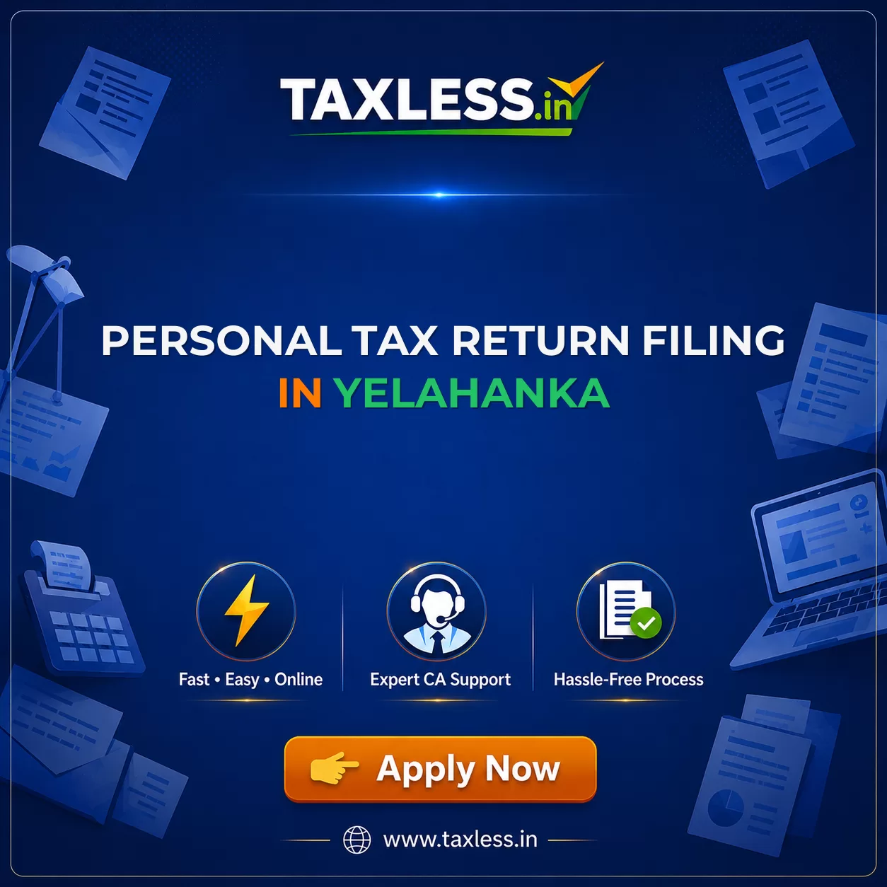 Personal Tax Return Filing in Yelahanka