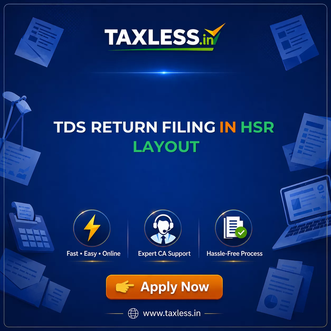 TDS Return Filing in Hsr Layout