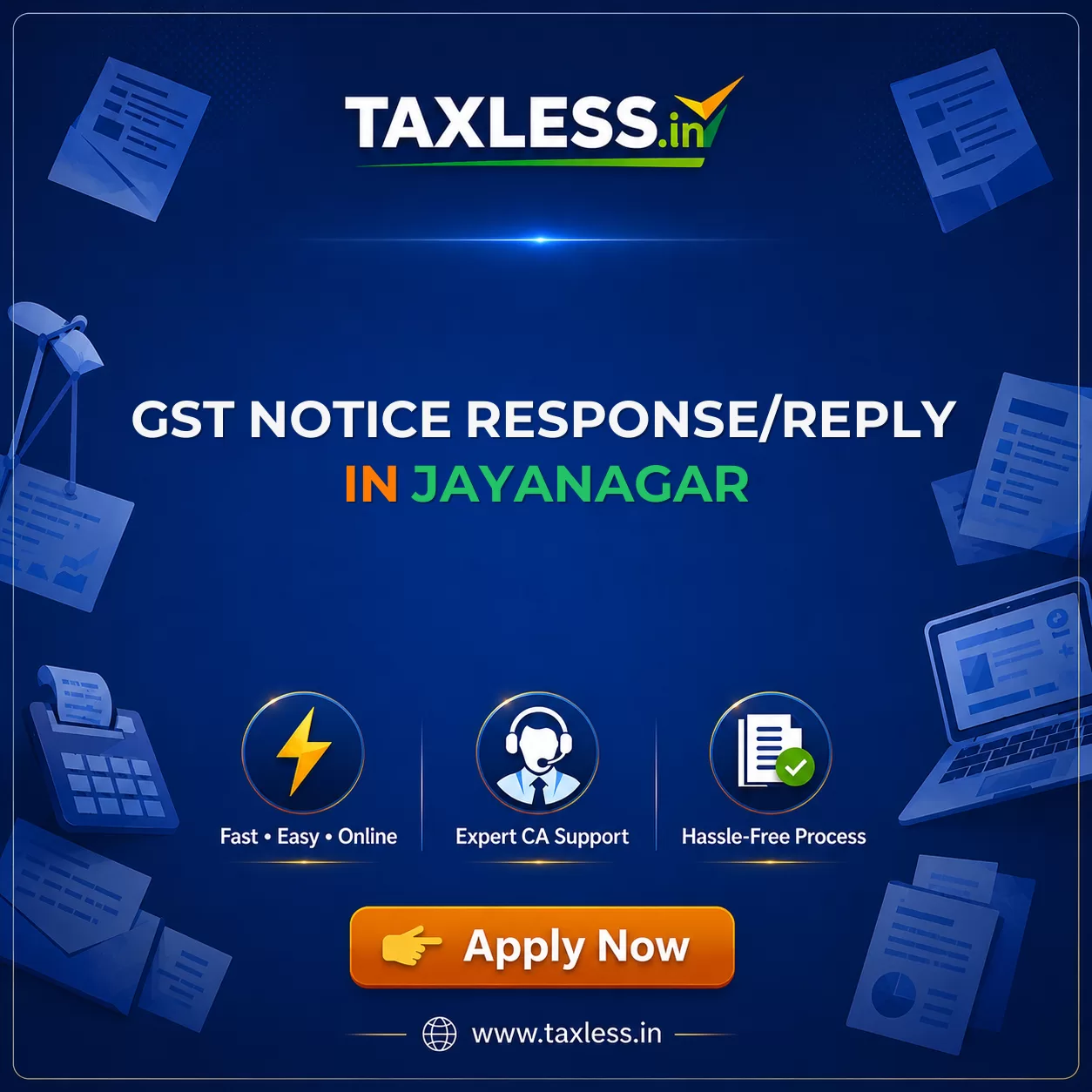GST Notice Response/Reply in Jayanagar