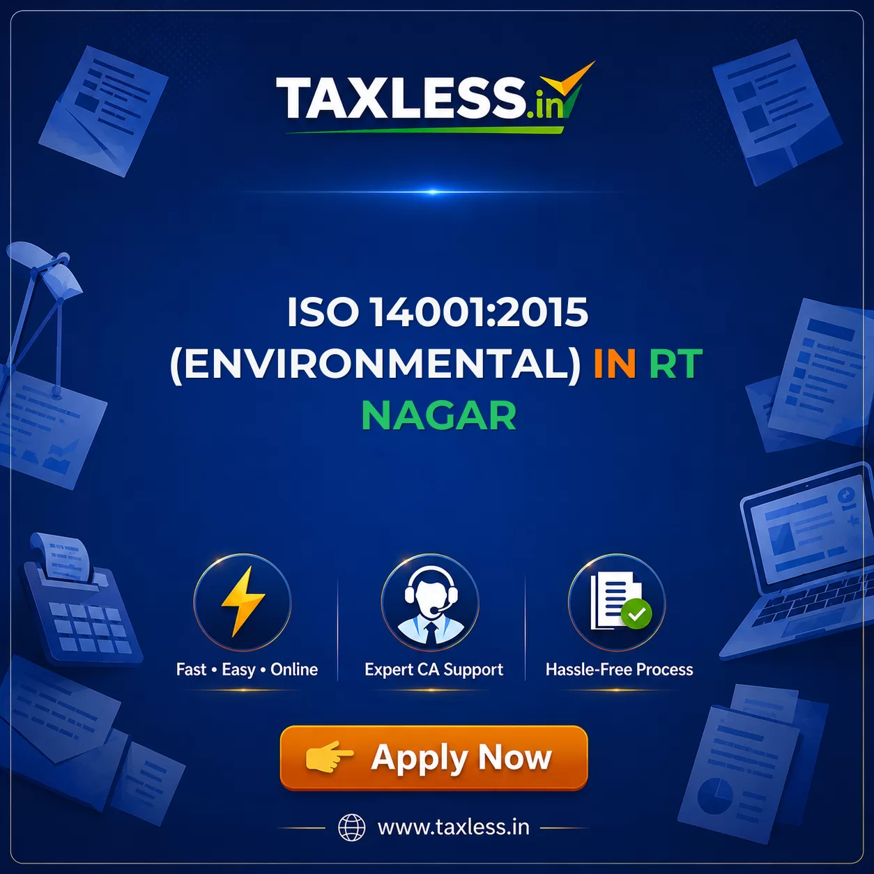 ISO 14001:2015 (Environmental) in Rt Nagar
