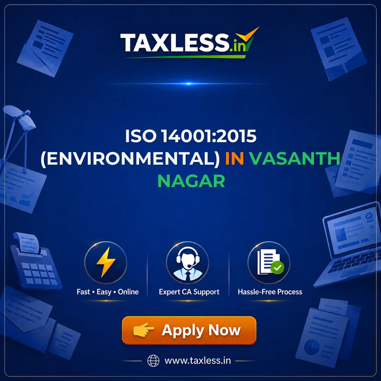 ISO 14001:2015 (Environmental) in Vasanth Nagar