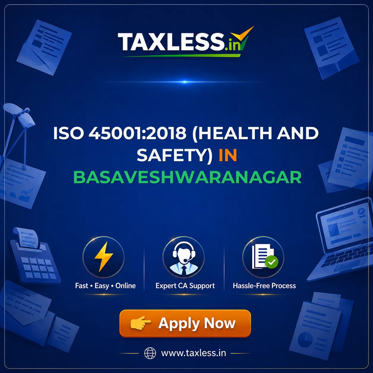 ISO 45001:2018 (Health And Safety) in Basaveshwaranagar