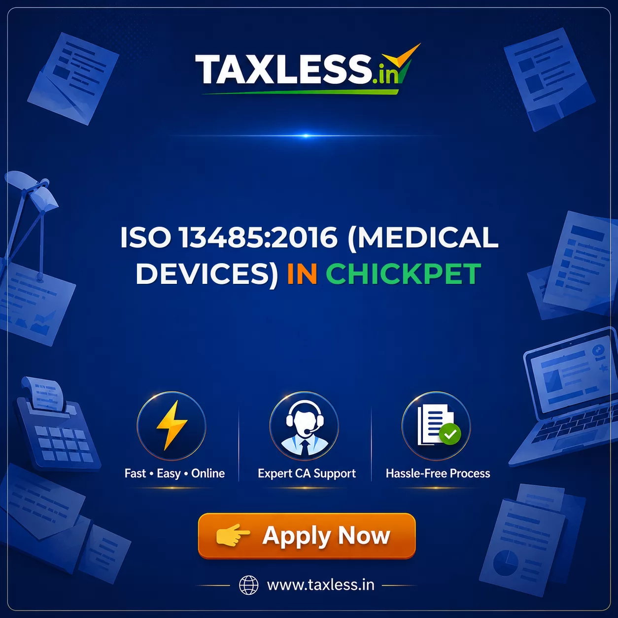 ISO 13485:2016 (Medical Devices) in Chickpet