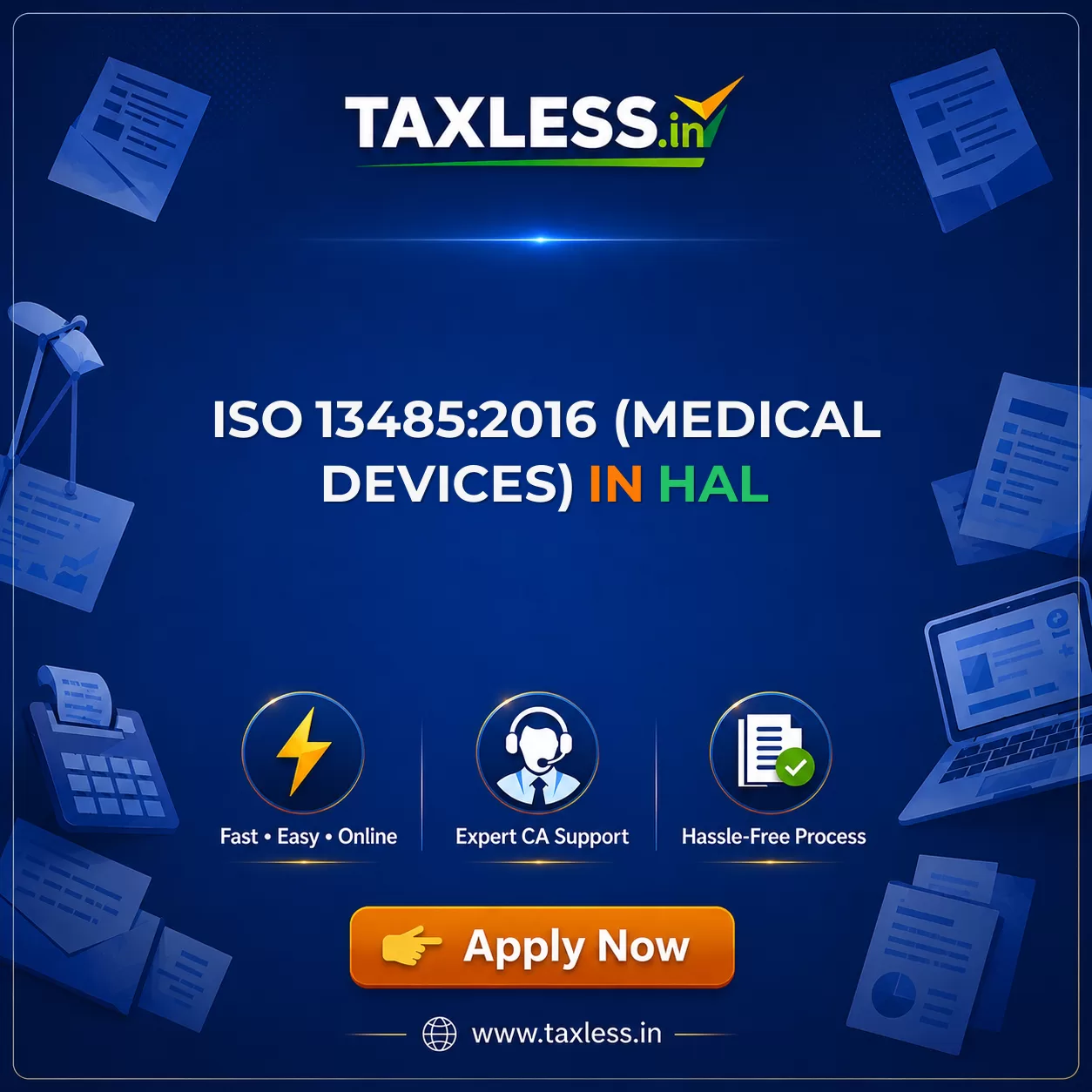 ISO 13485:2016 (Medical Devices) in Hal