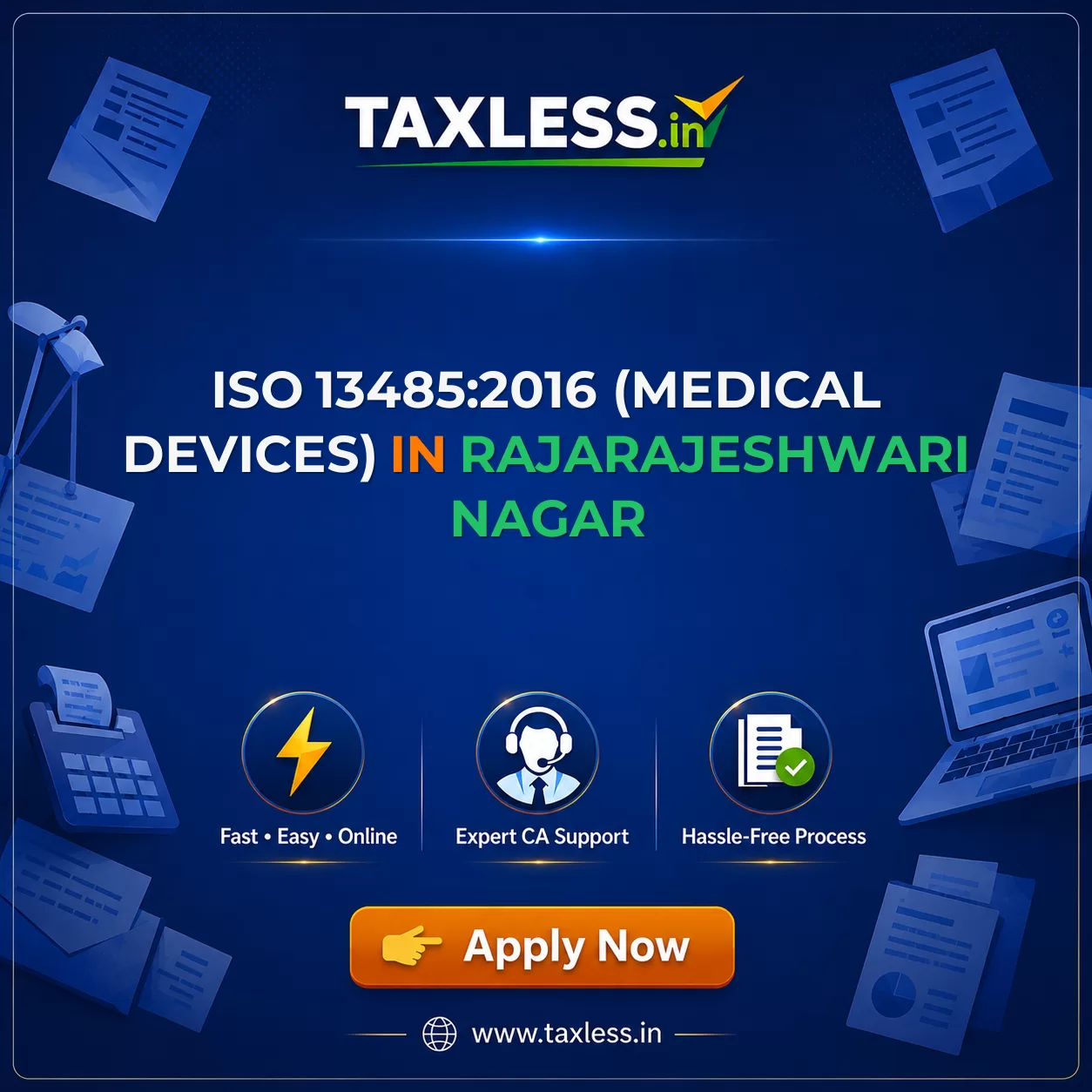 ISO 13485:2016 (Medical Devices) in Rajarajeshwari Nagar