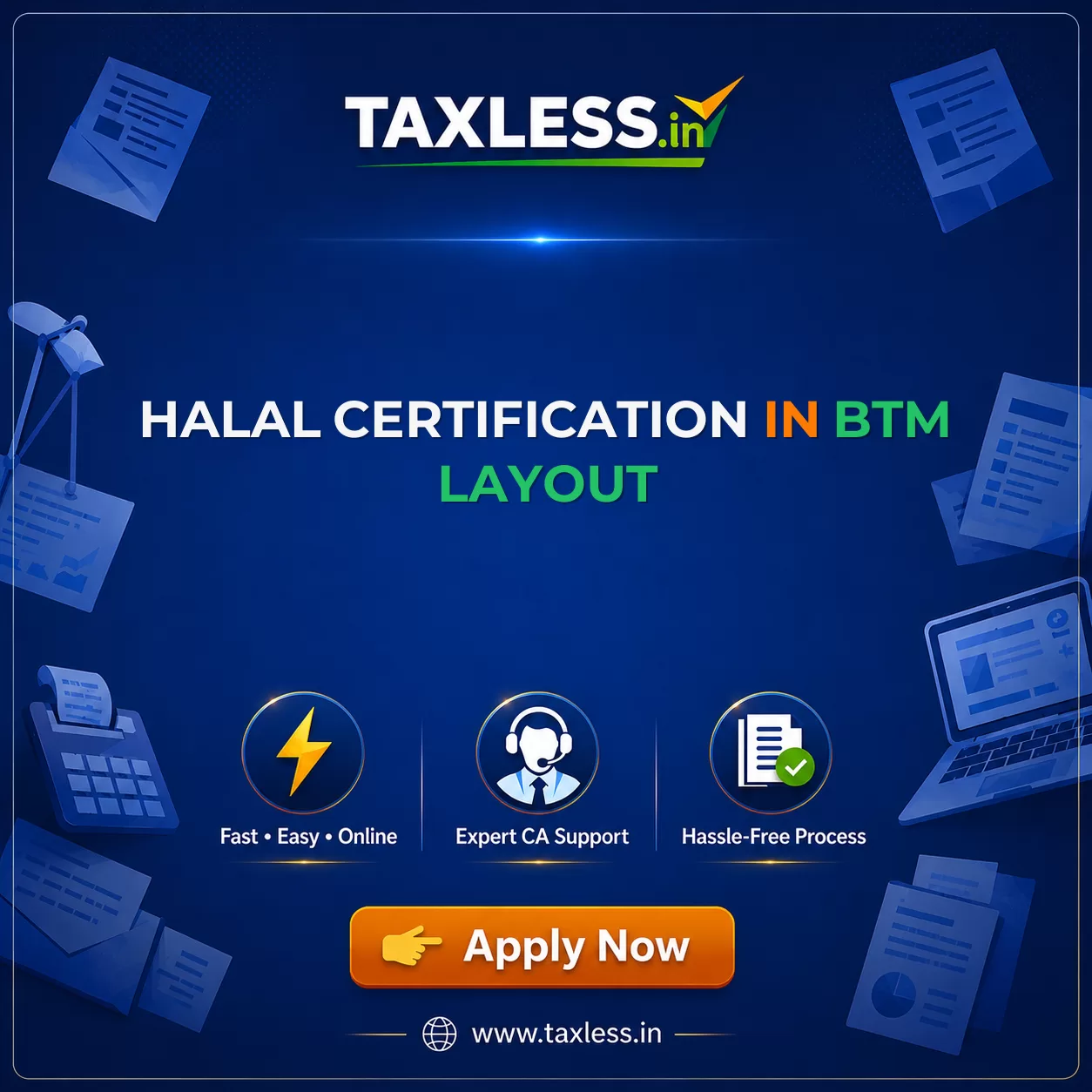 Halal Certification in Btm Layout