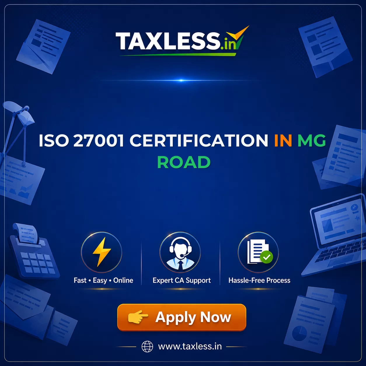 ISO 27001 Certification in Mg Road