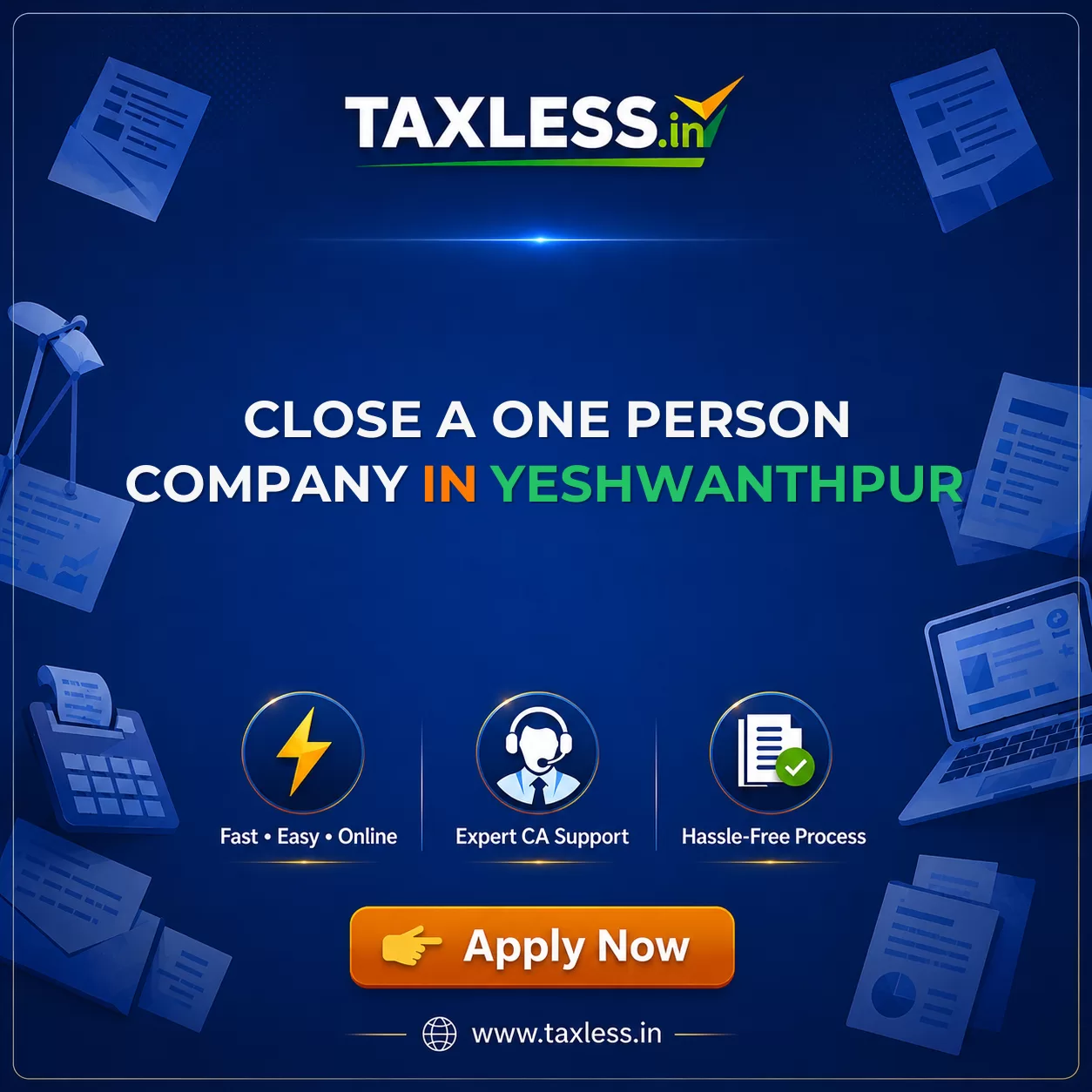 Close A One Person Company in Yeshwanthpur