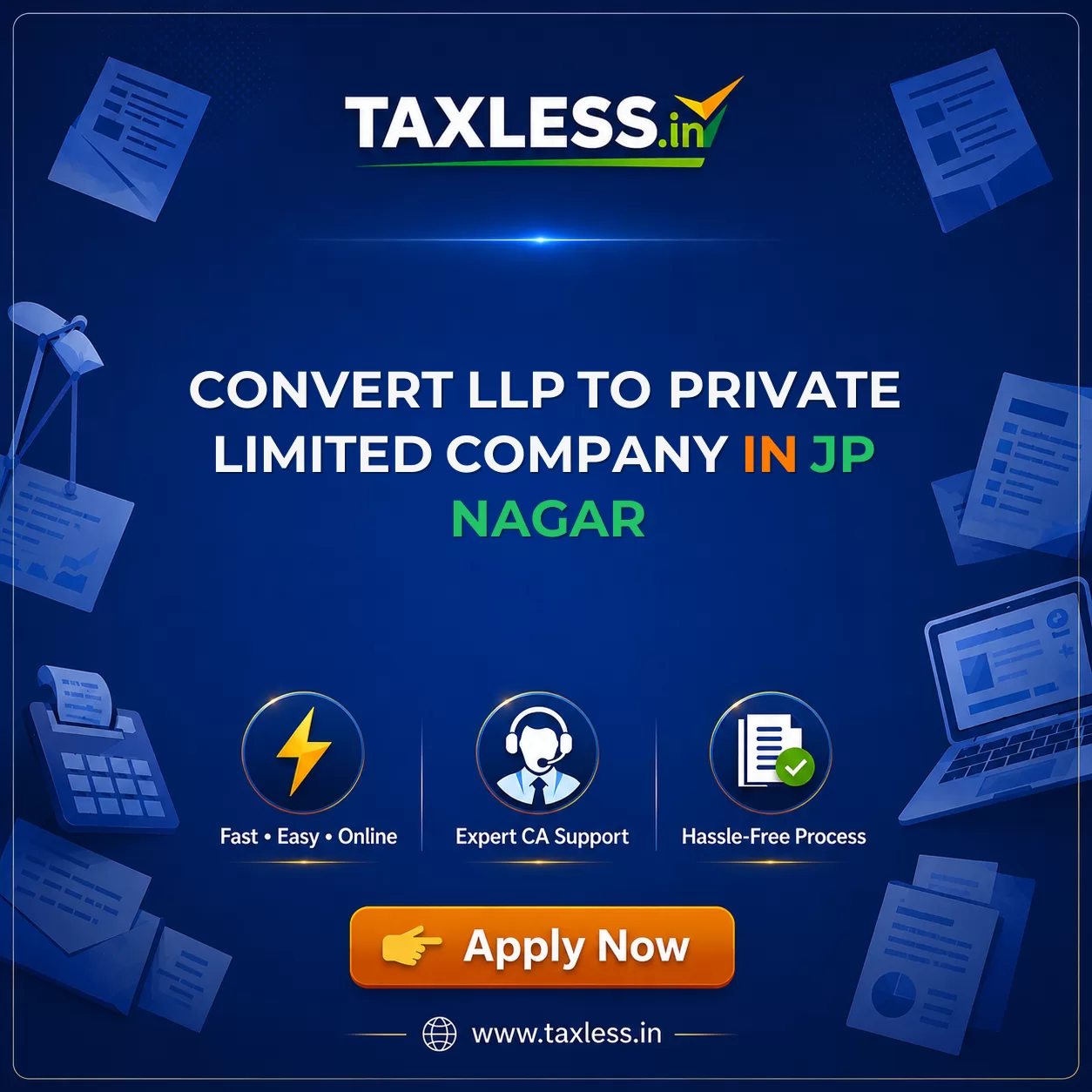 Convert LLP To Private Limited Company in Jp Nagar