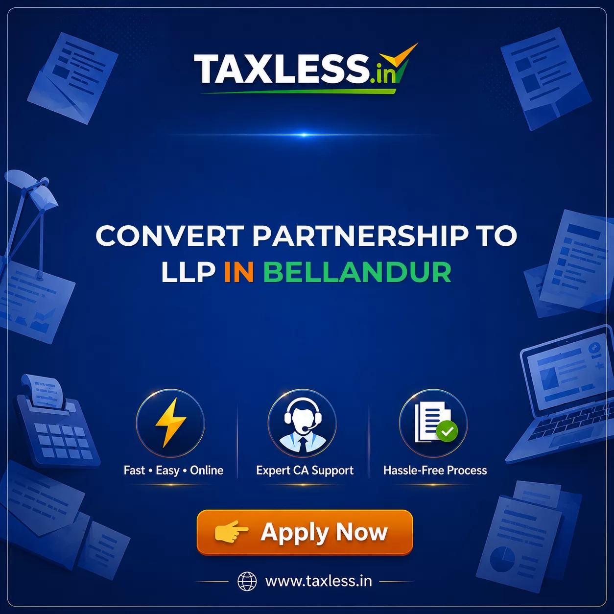 Convert Partnership To LLP in Bellandur