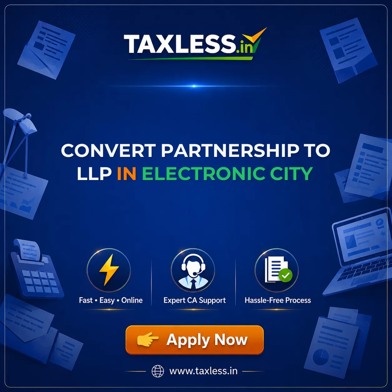 Convert Partnership To LLP in Electronic City