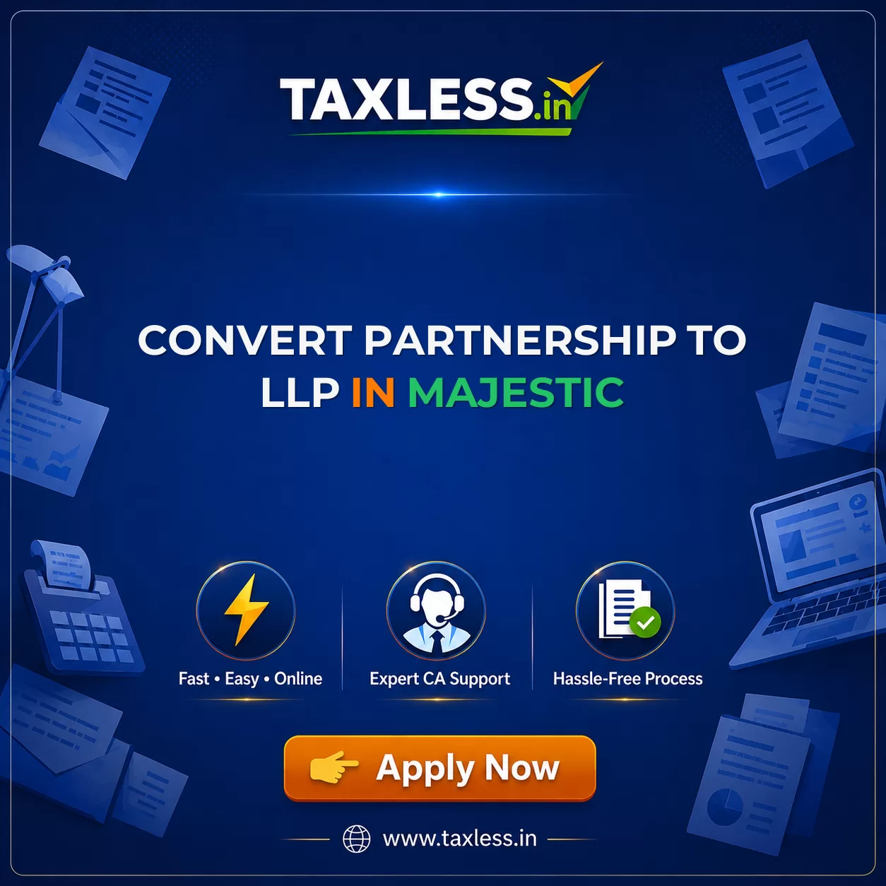 Convert Partnership To LLP in Majestic