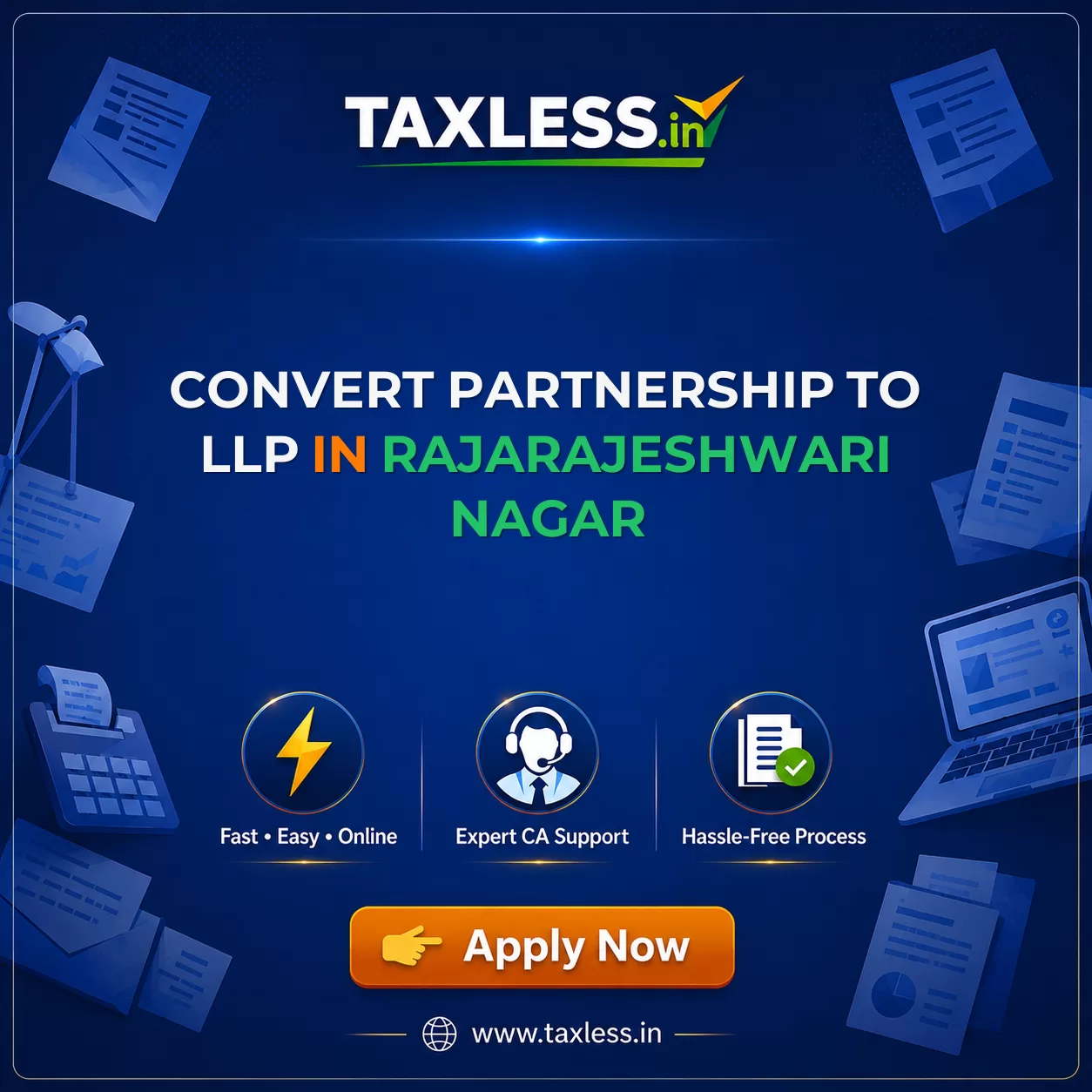Convert Partnership To LLP in Rajarajeshwari Nagar