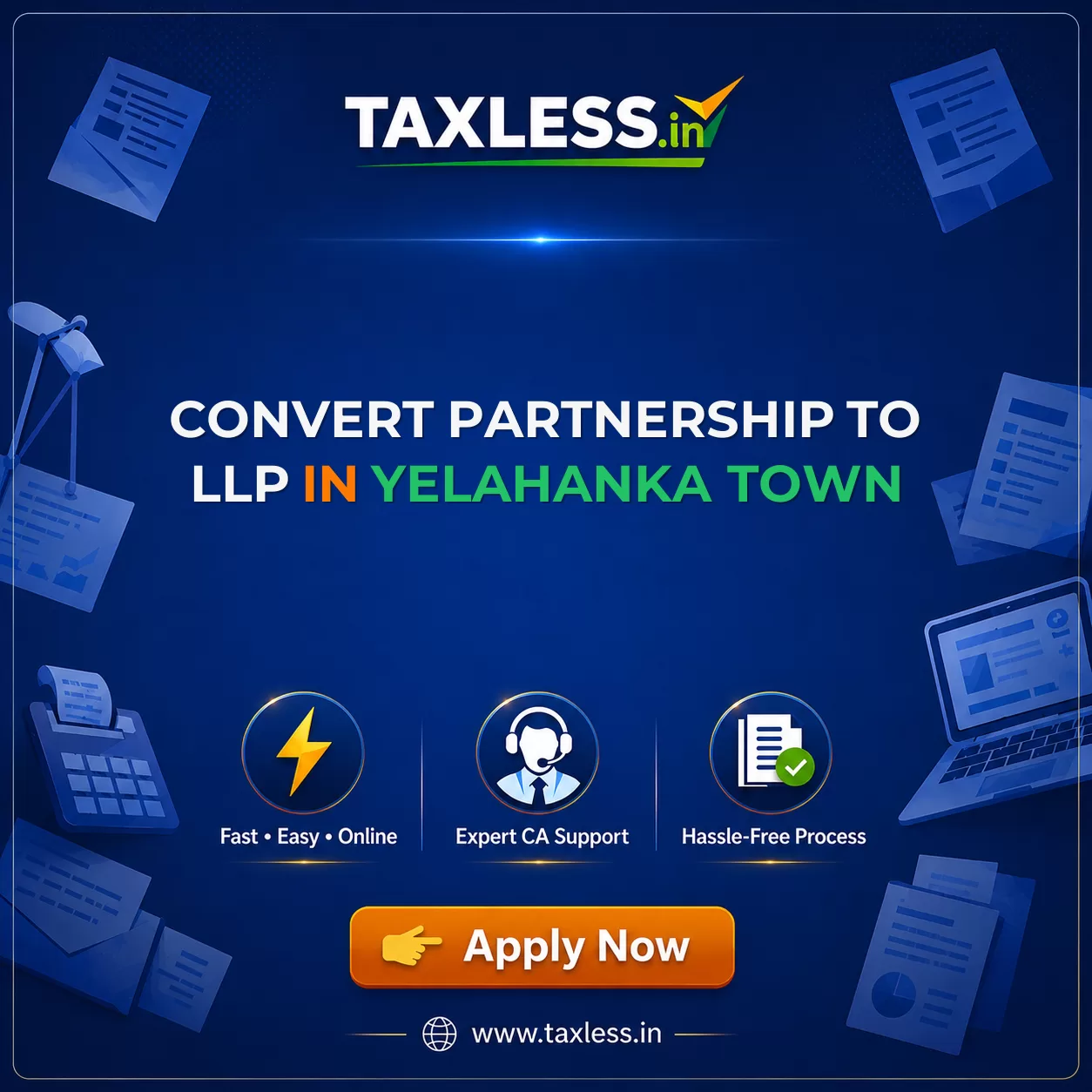 Convert Partnership To LLP in Yelahanka Town