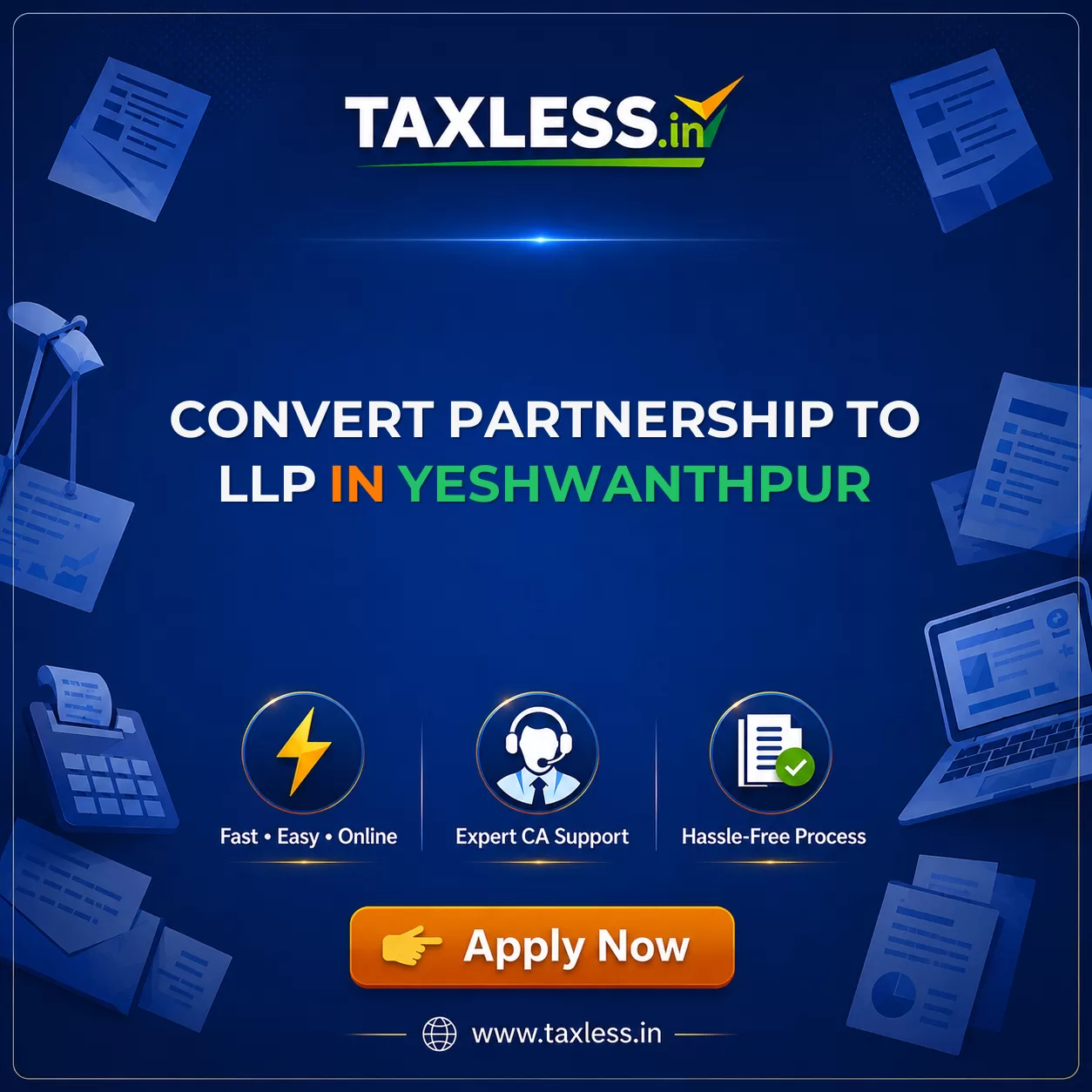 Convert Partnership To LLP in Yeshwanthpur