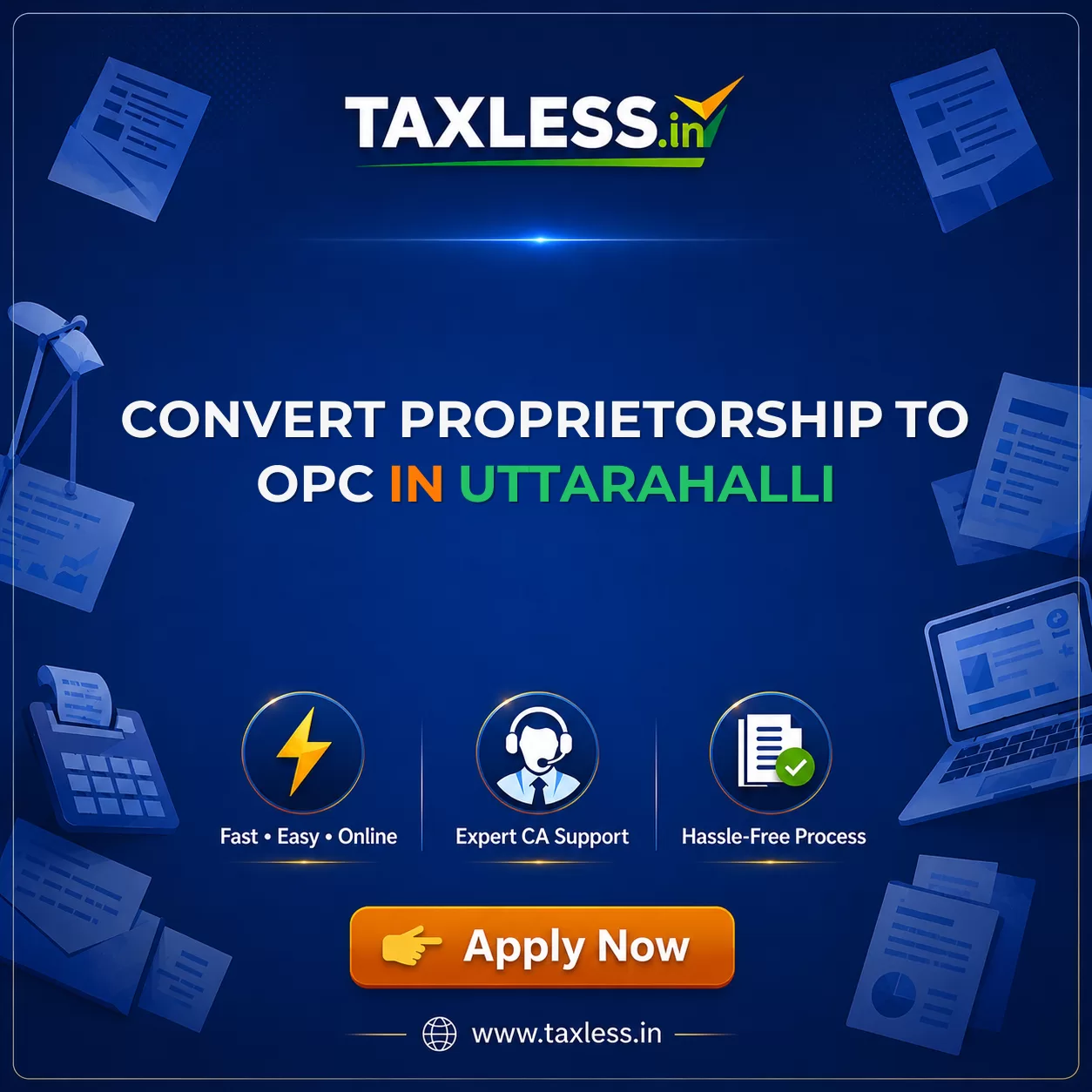 Convert Proprietorship To OPC in Uttarahalli