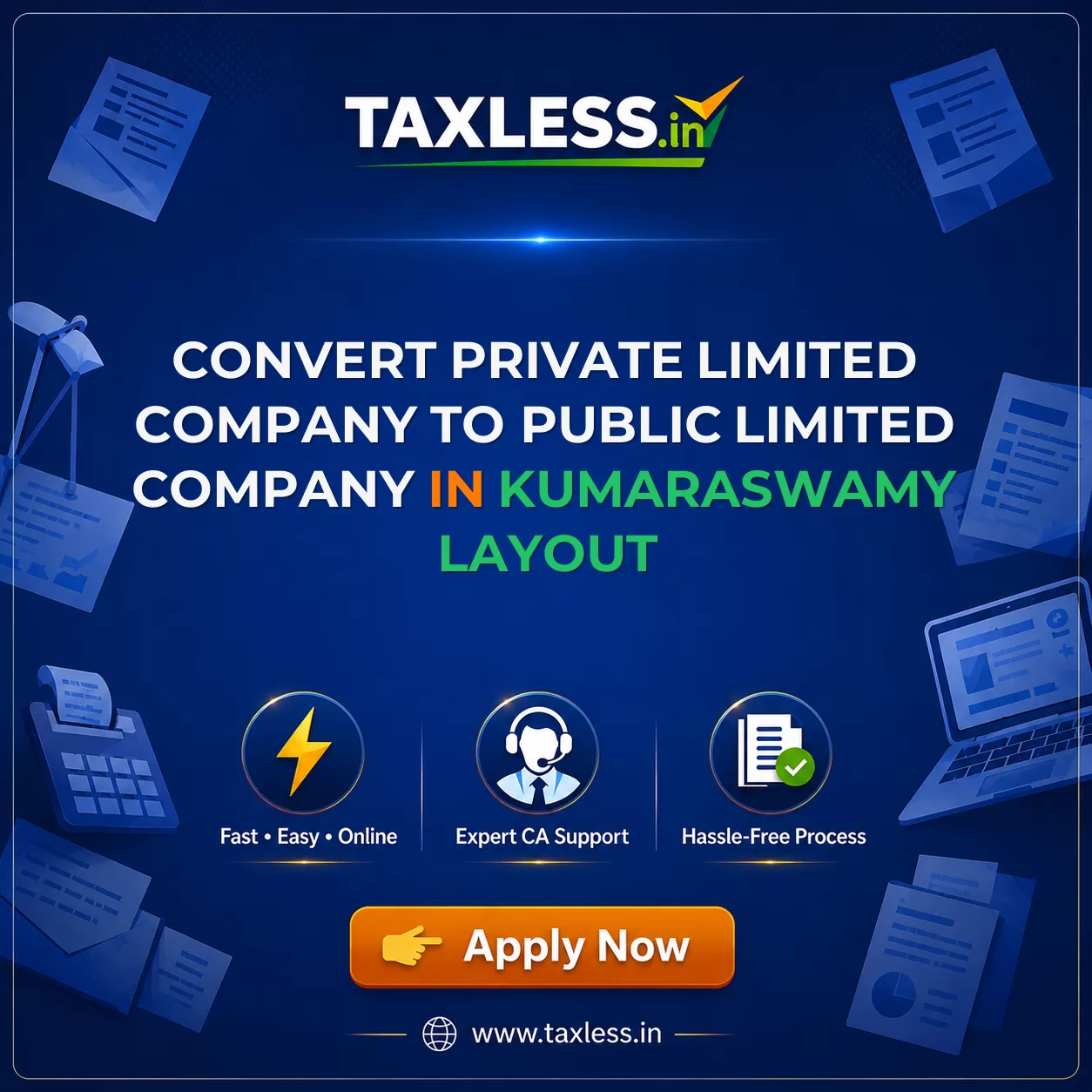 Convert Private Limited Company To Public Limited Company in Kumaraswamy Layout