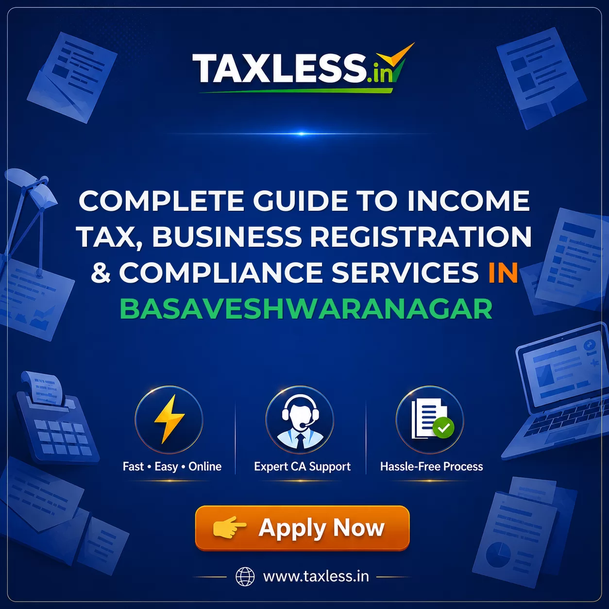 Complete Guide to Income Tax, Business Registration & Compliance Services in Basaveshwaranagar