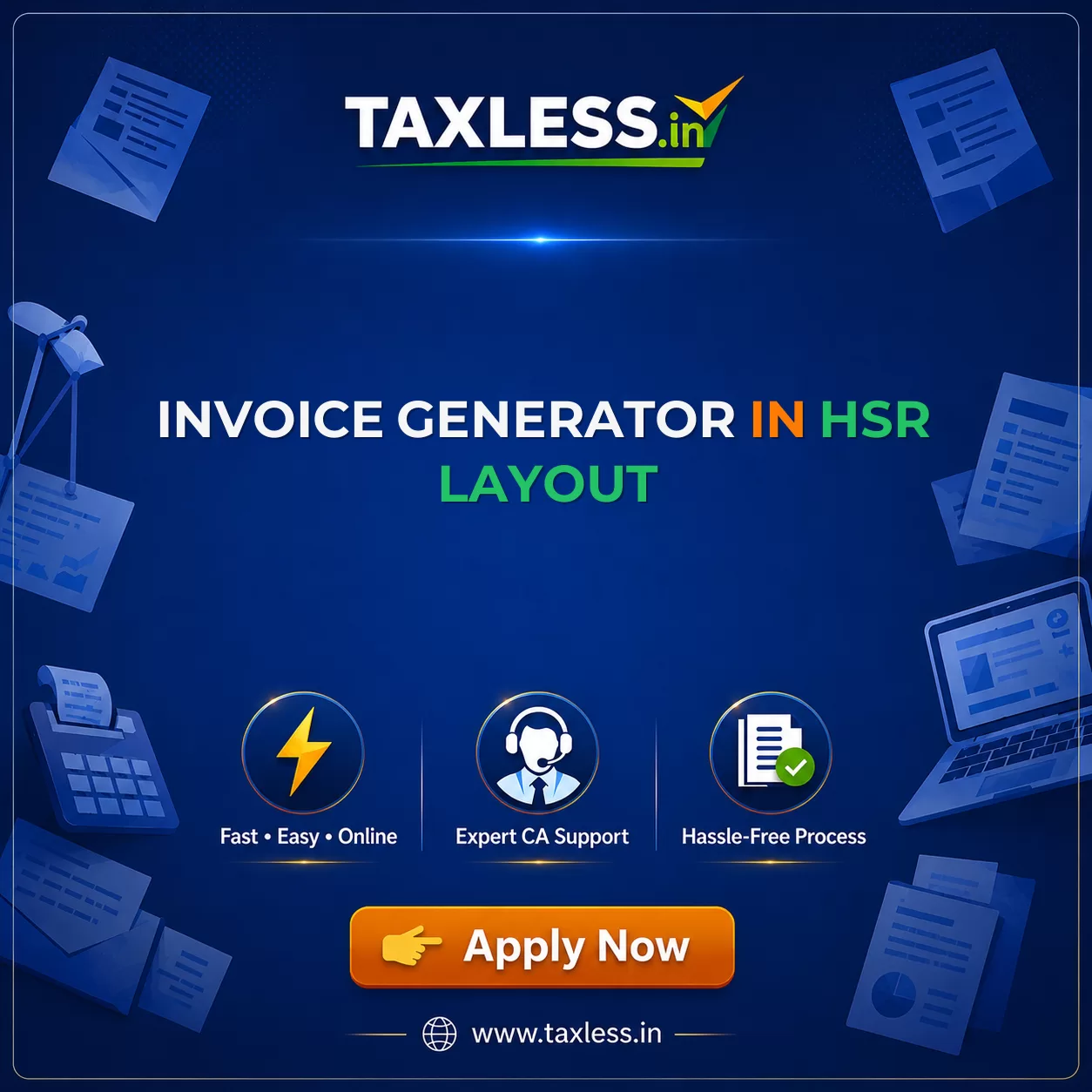 Invoice Generator in Hsr Layout