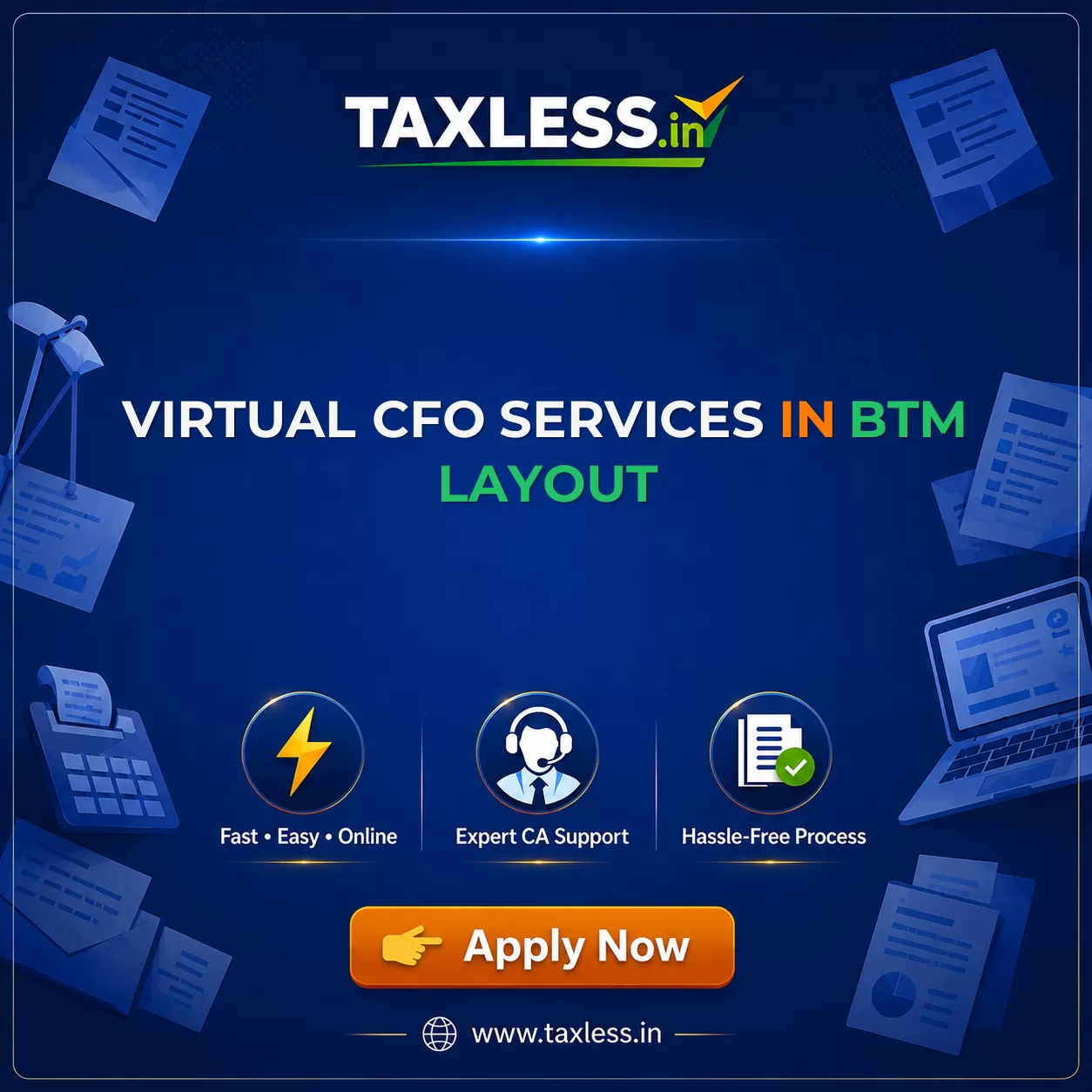 Virtual CFO Services in Btm Layout